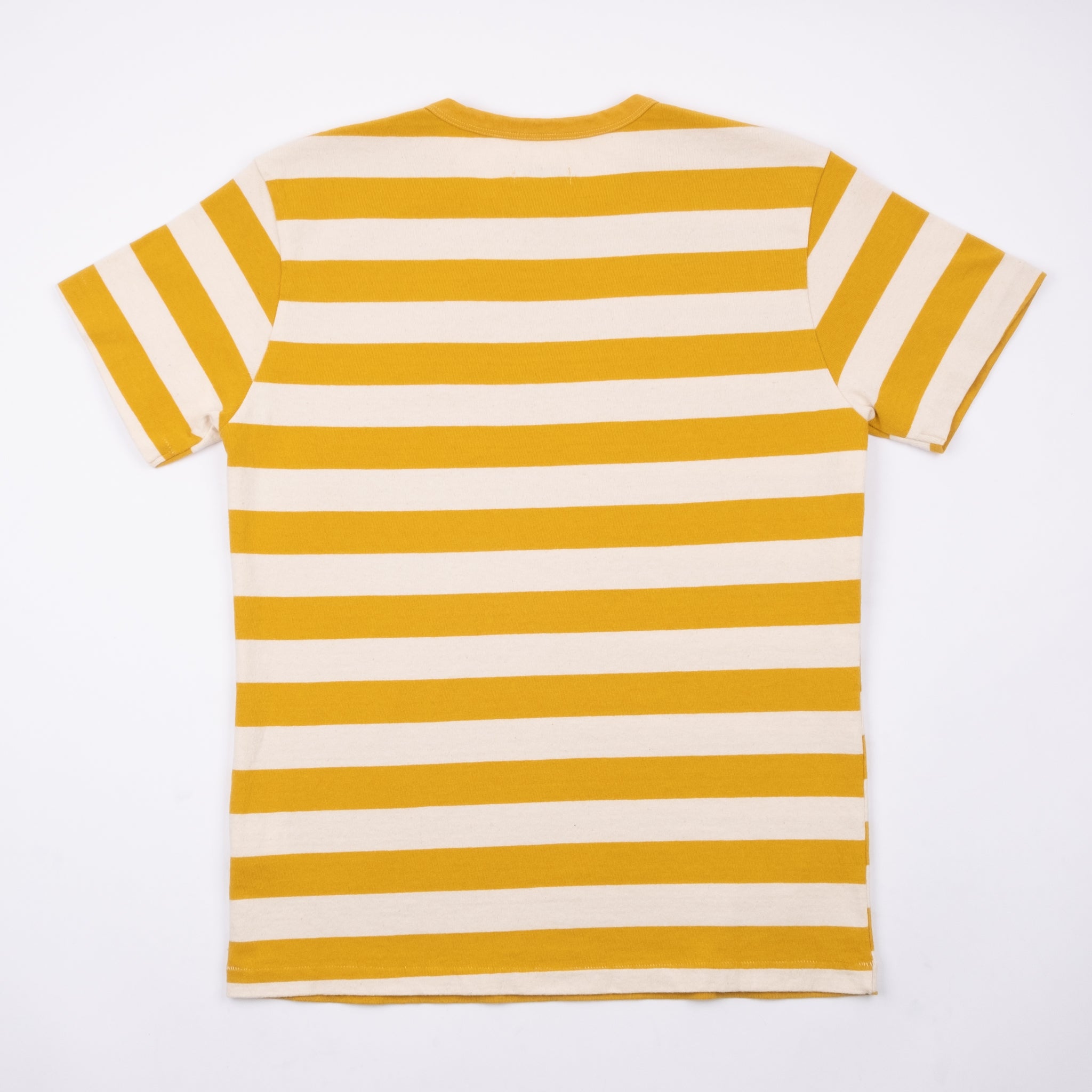 Shifter S/S Tee Mustard Stripe