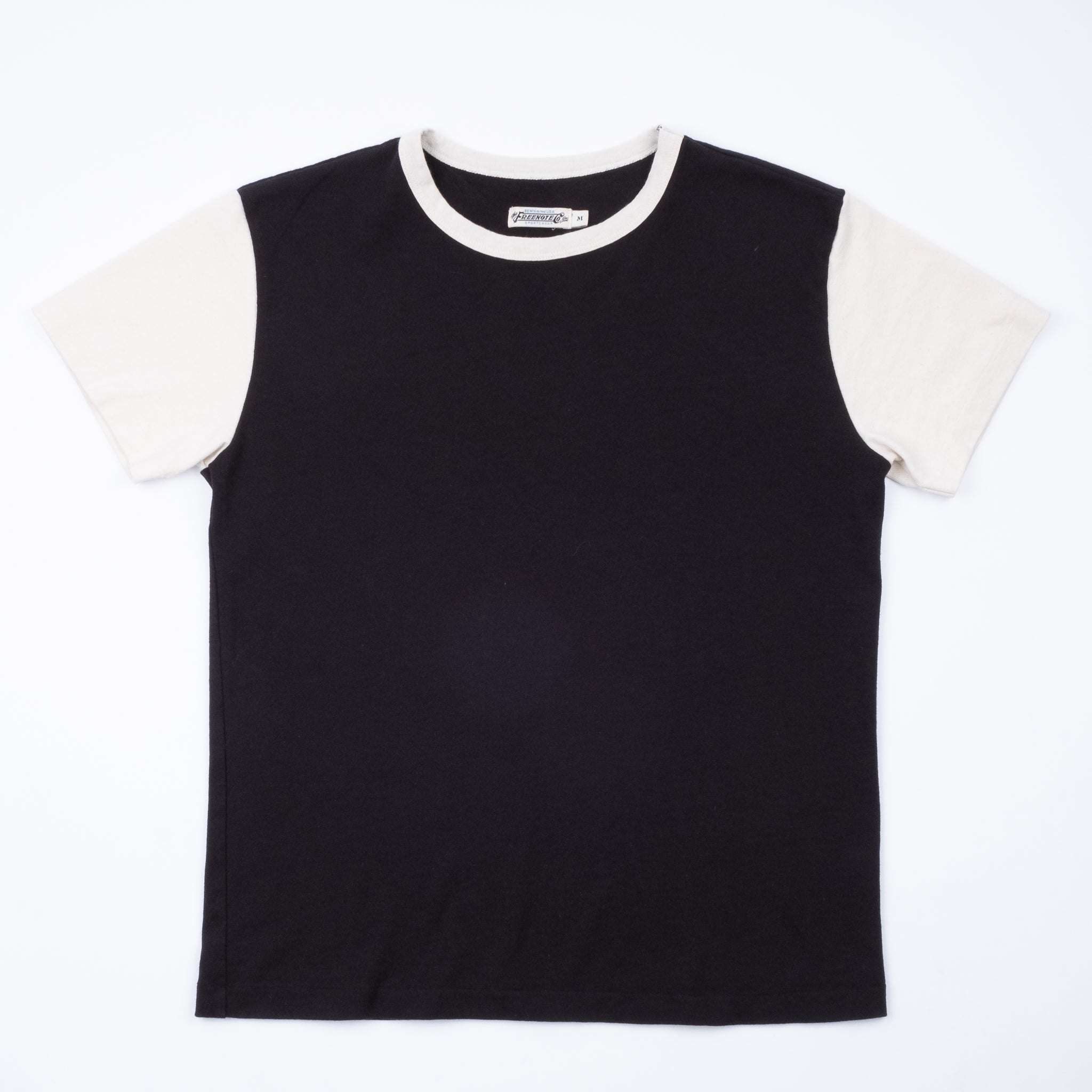 Ringer S/S T-Shirt Black