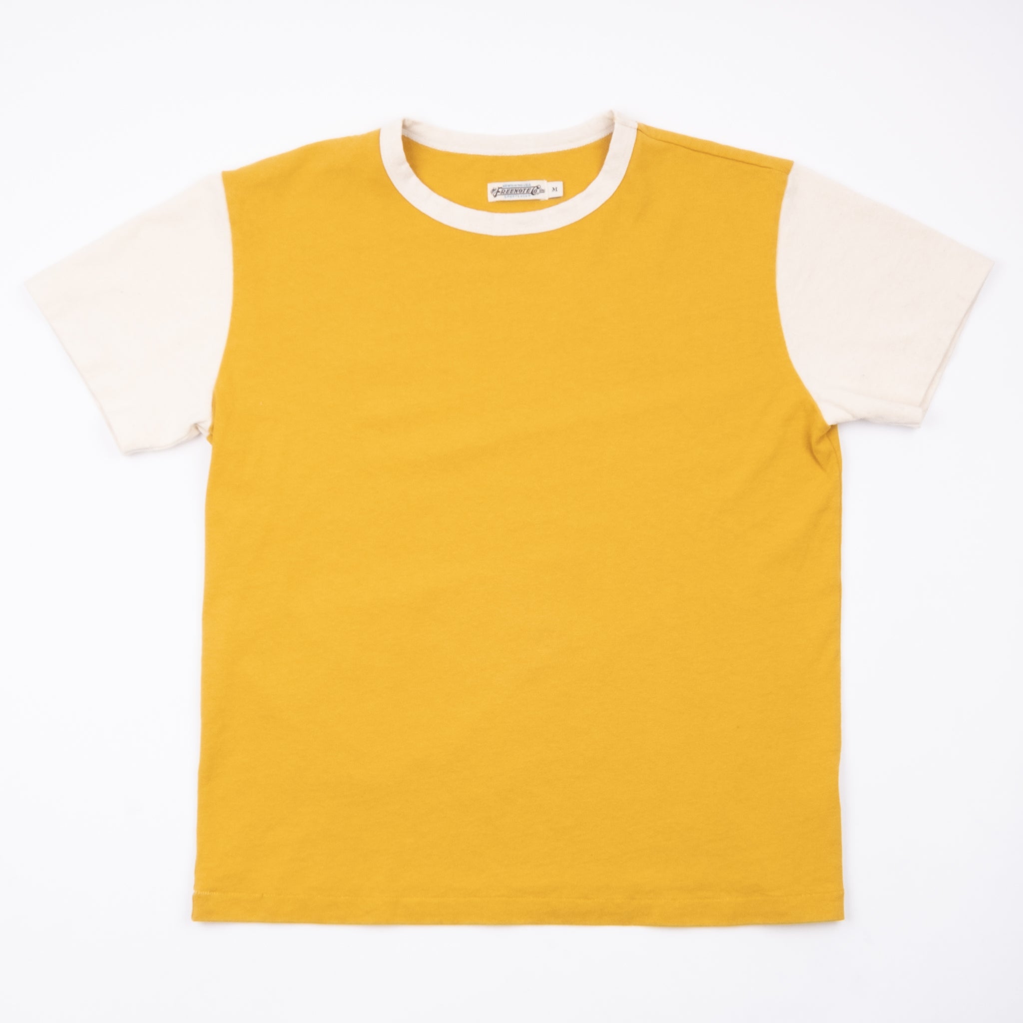 Ringer S/S T-Shirt | Mustard