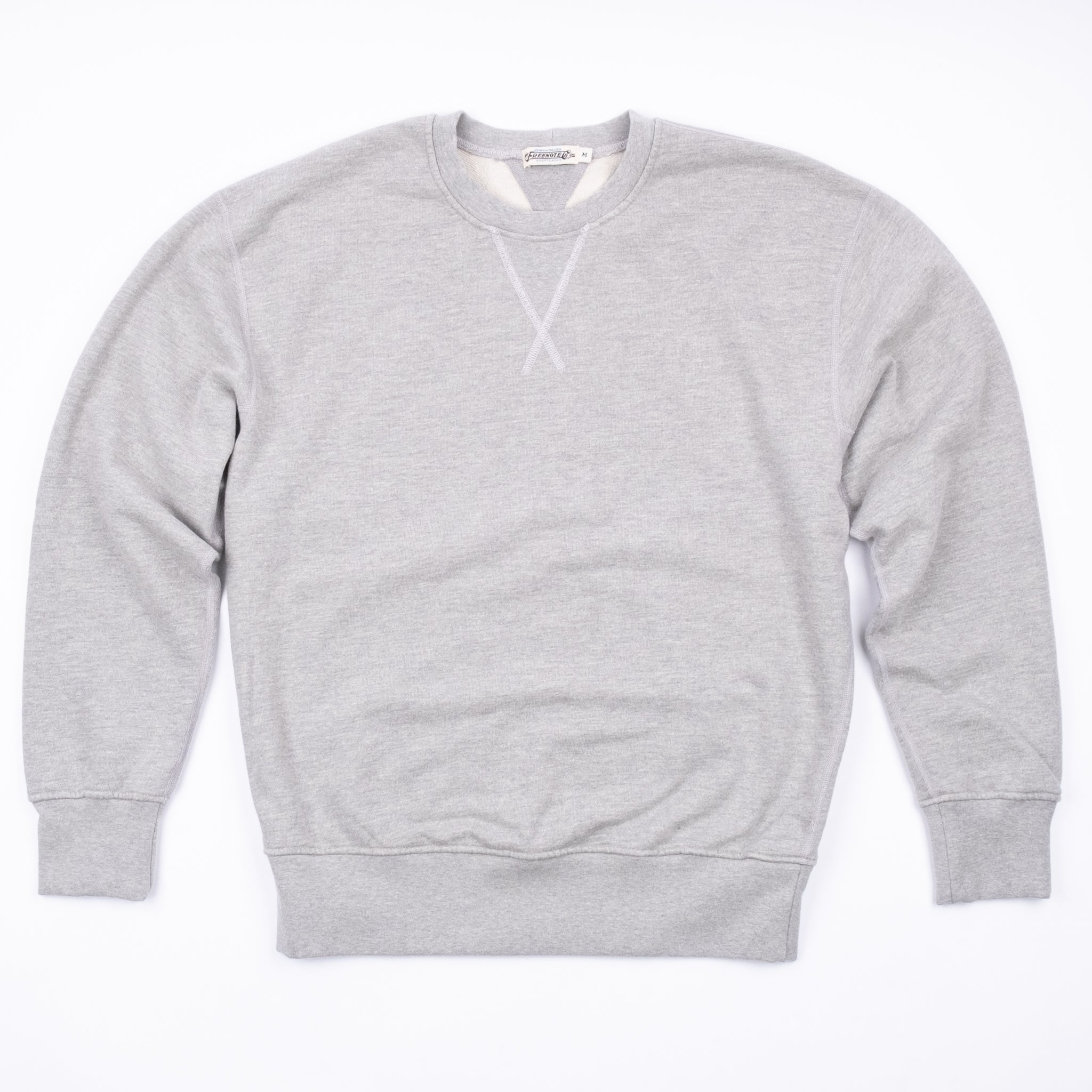 DECK SWEATSHIRT <span>HEATHER GREY</span>