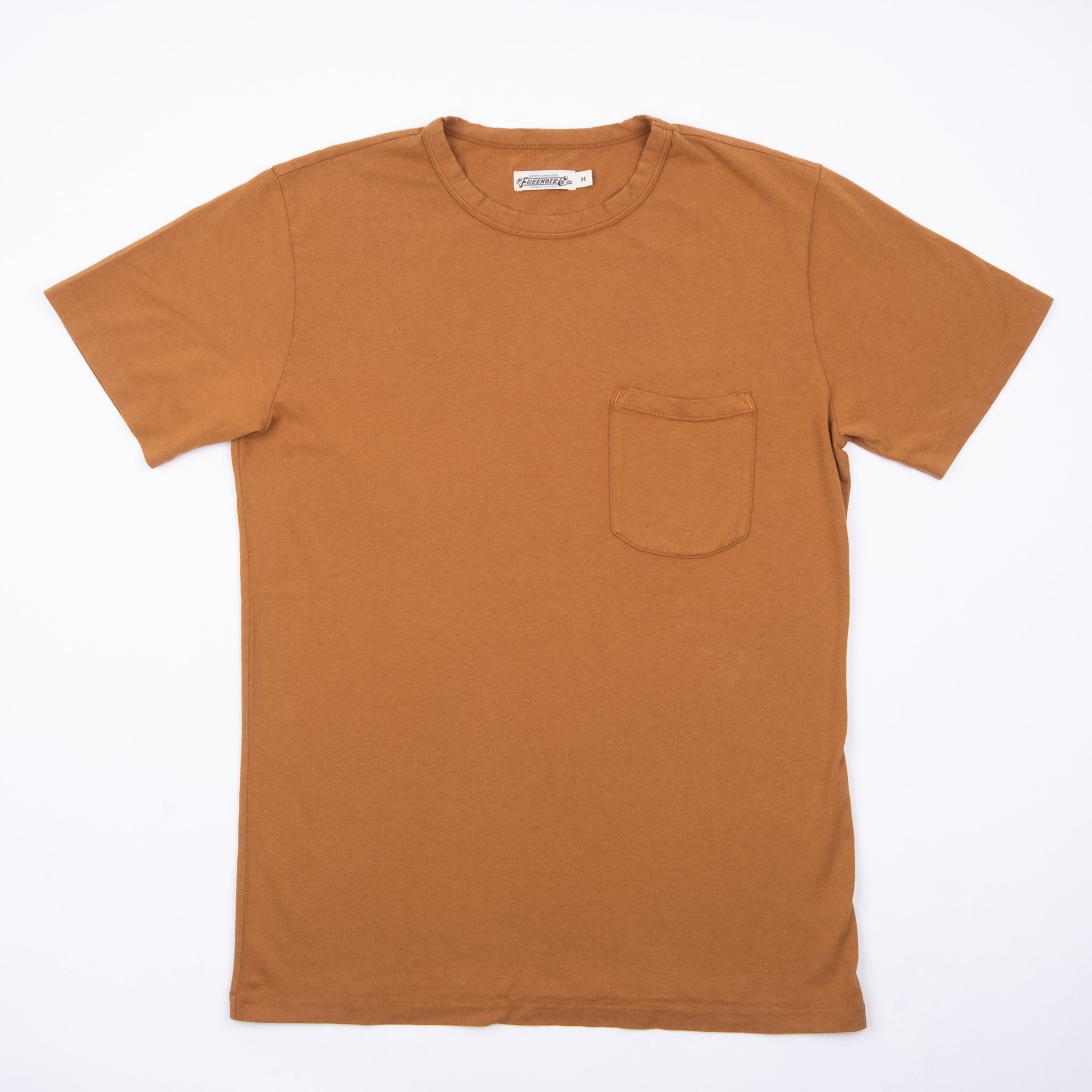 9 Ounce Pocket T-Shirt <span> Tobacco </span>