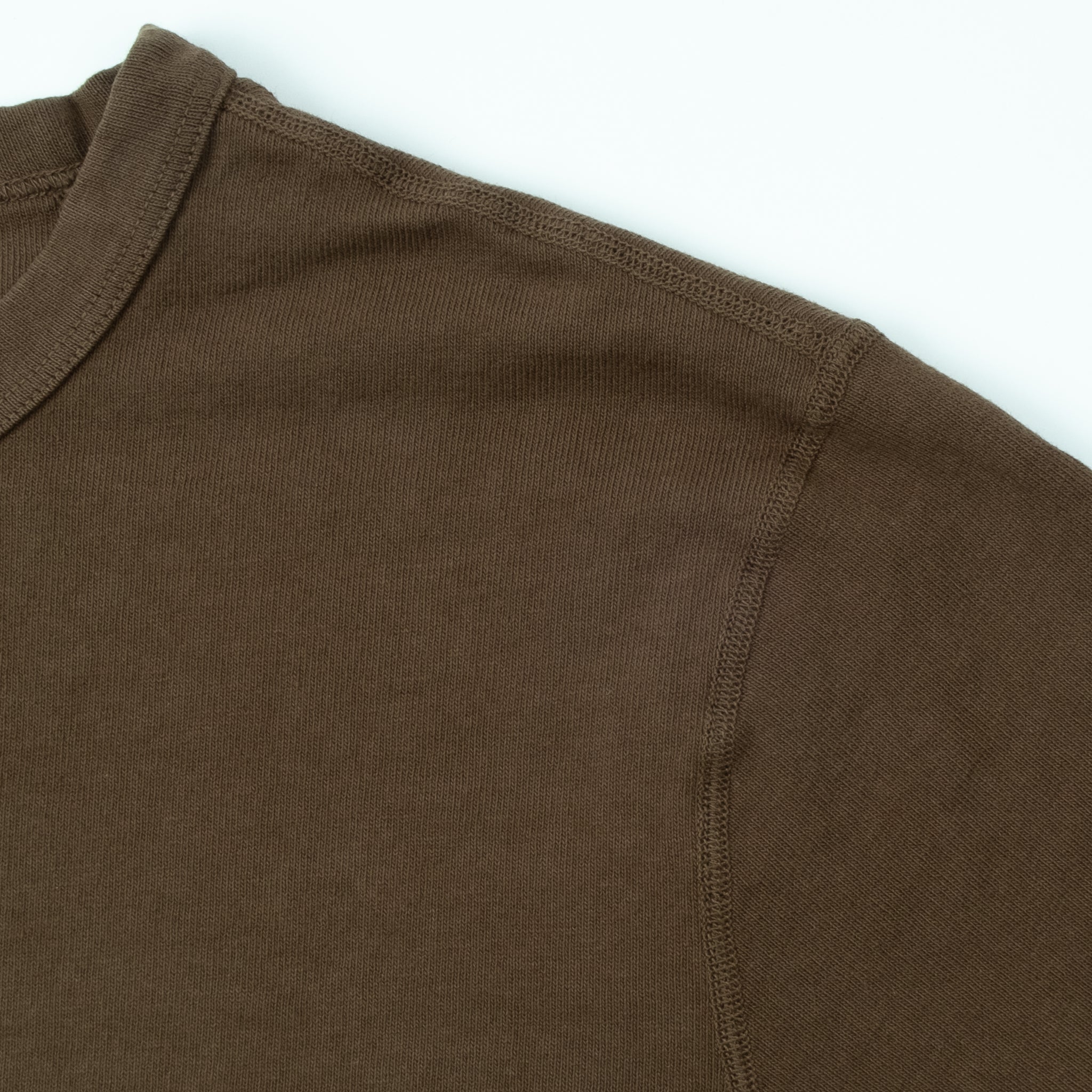 13 Ounce Henley L/S Cedar