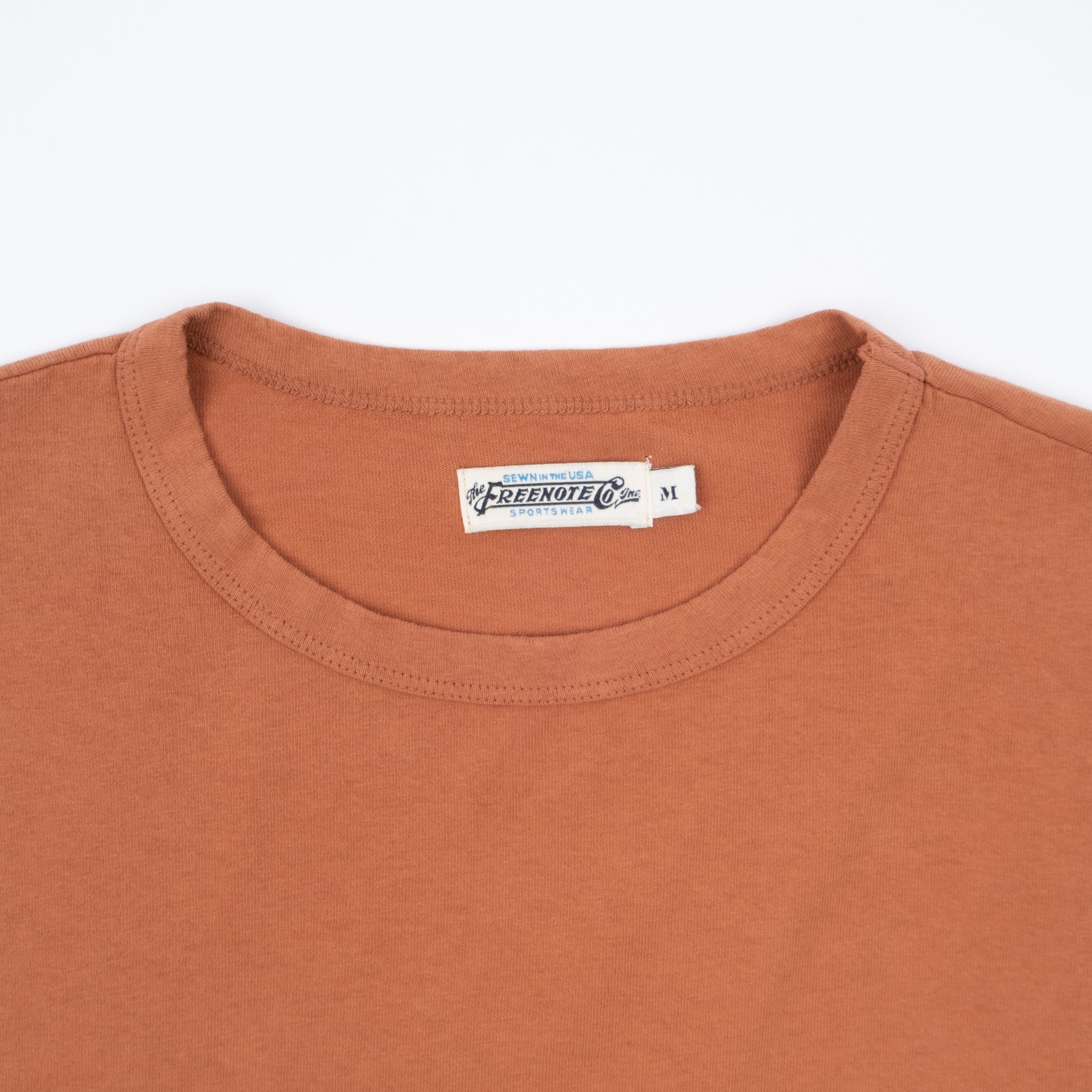 9 Ounce T-Shirt L/S <span> Rust </span>