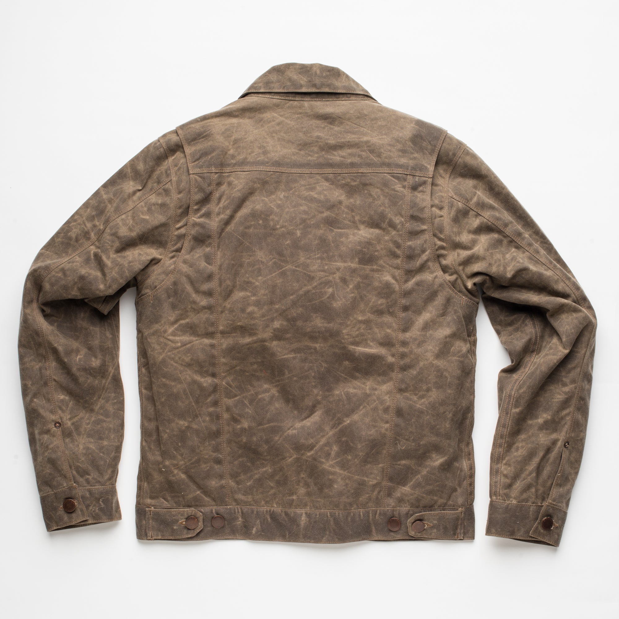 Riders Jacket Waxed Canvas <span>Oak</span>