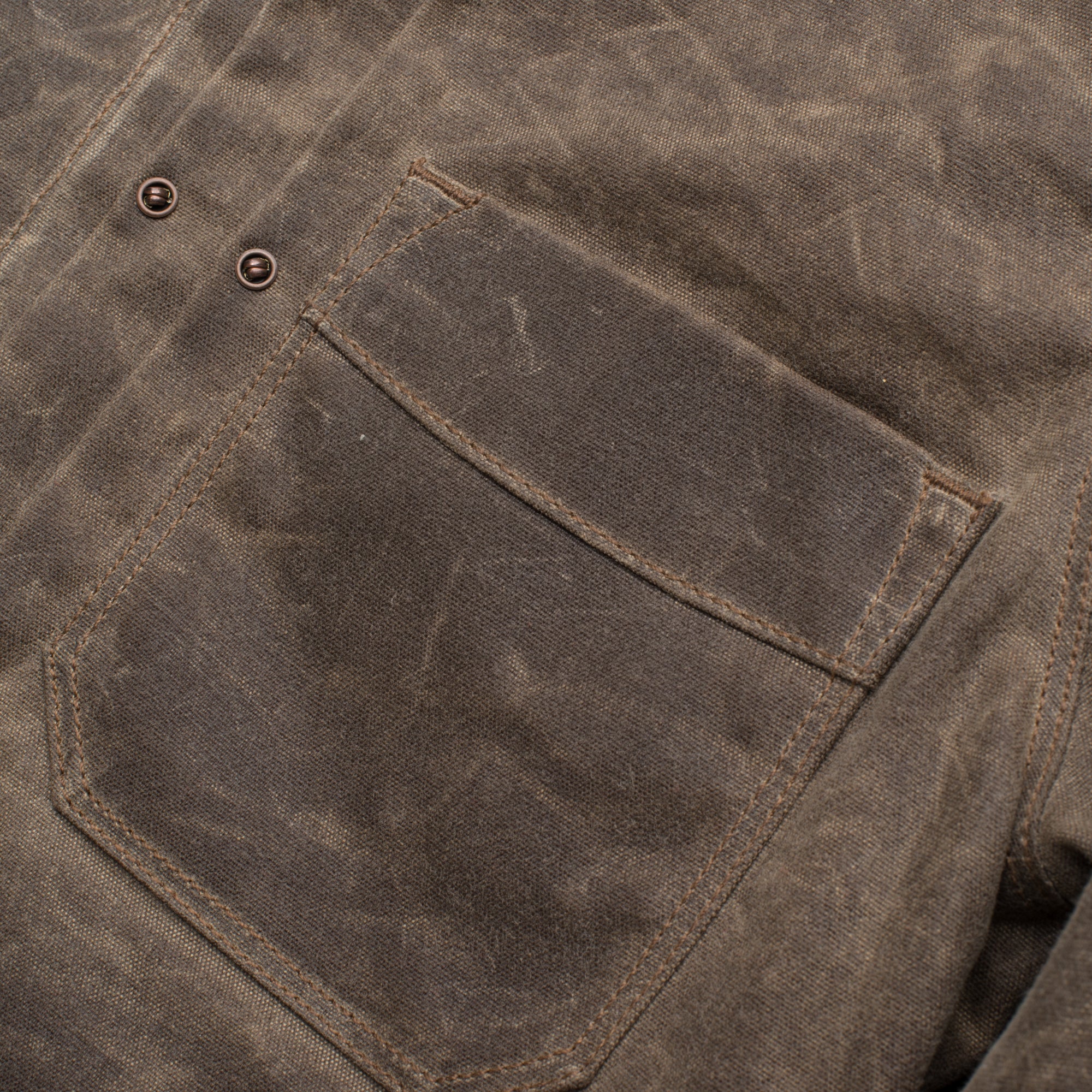 Riders Jacket Waxed Canvas <span>Oak</span>