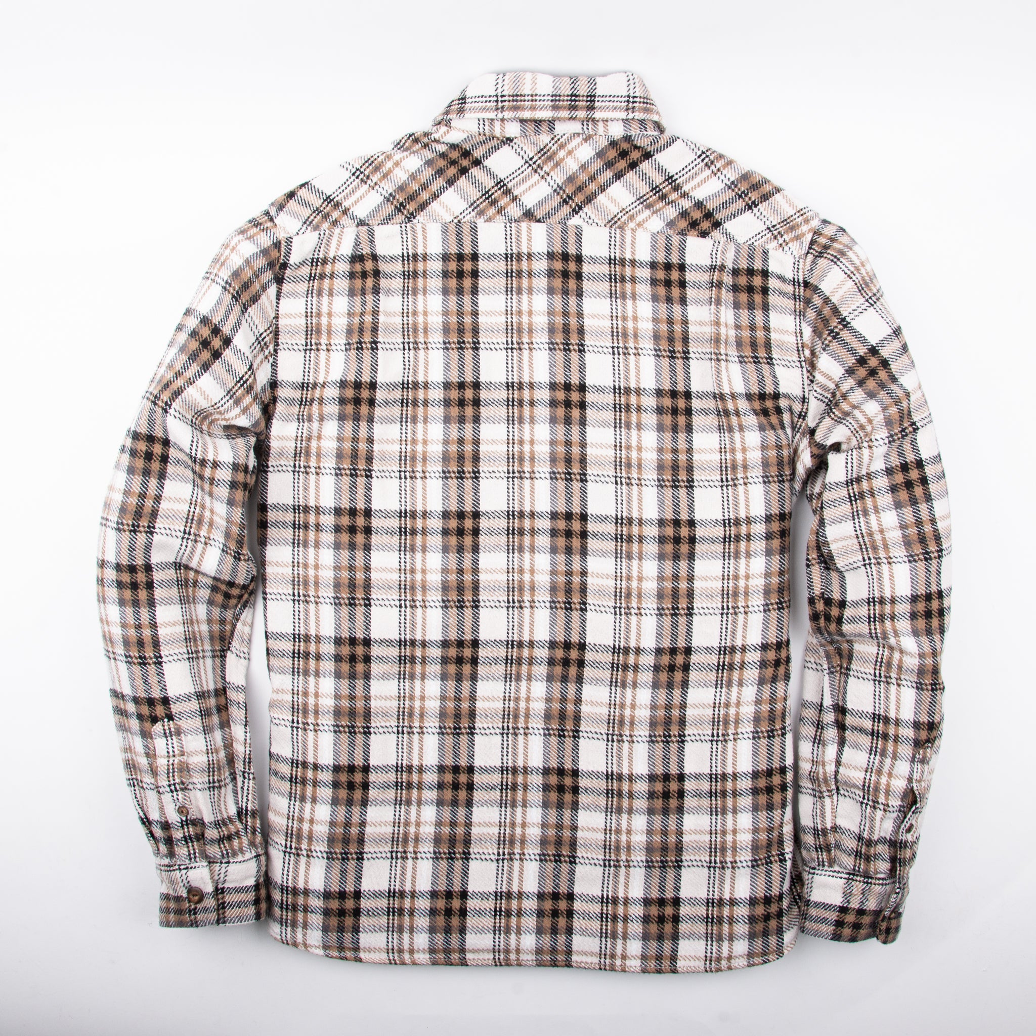 Benson <span> White Plaid </span>