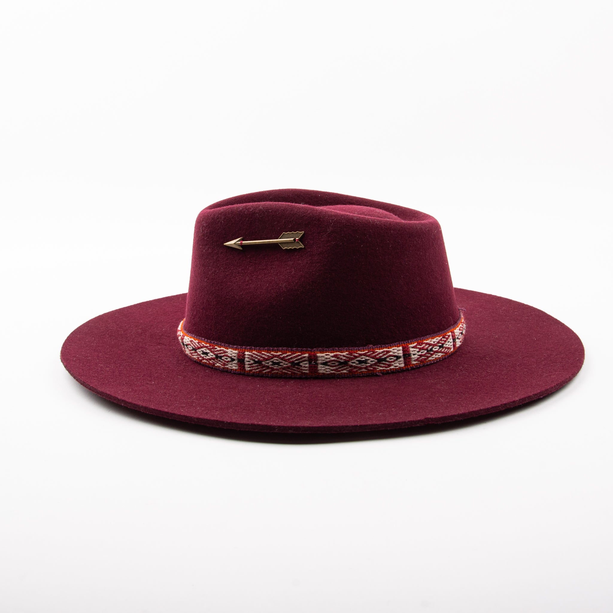 Hampui Teardop Hat <span> Maroon <span>