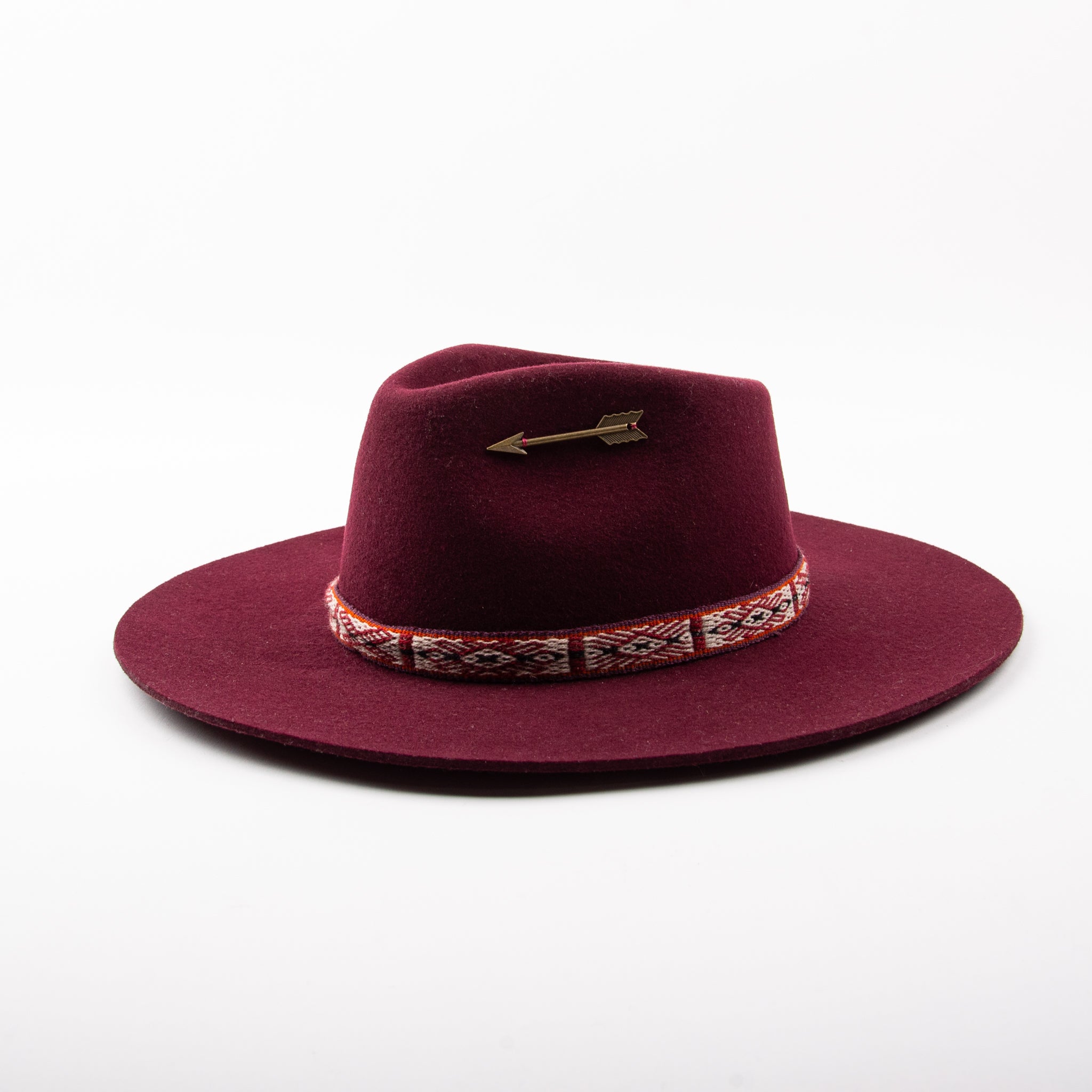 Hampui Teardop Hat <span> Maroon <span>
