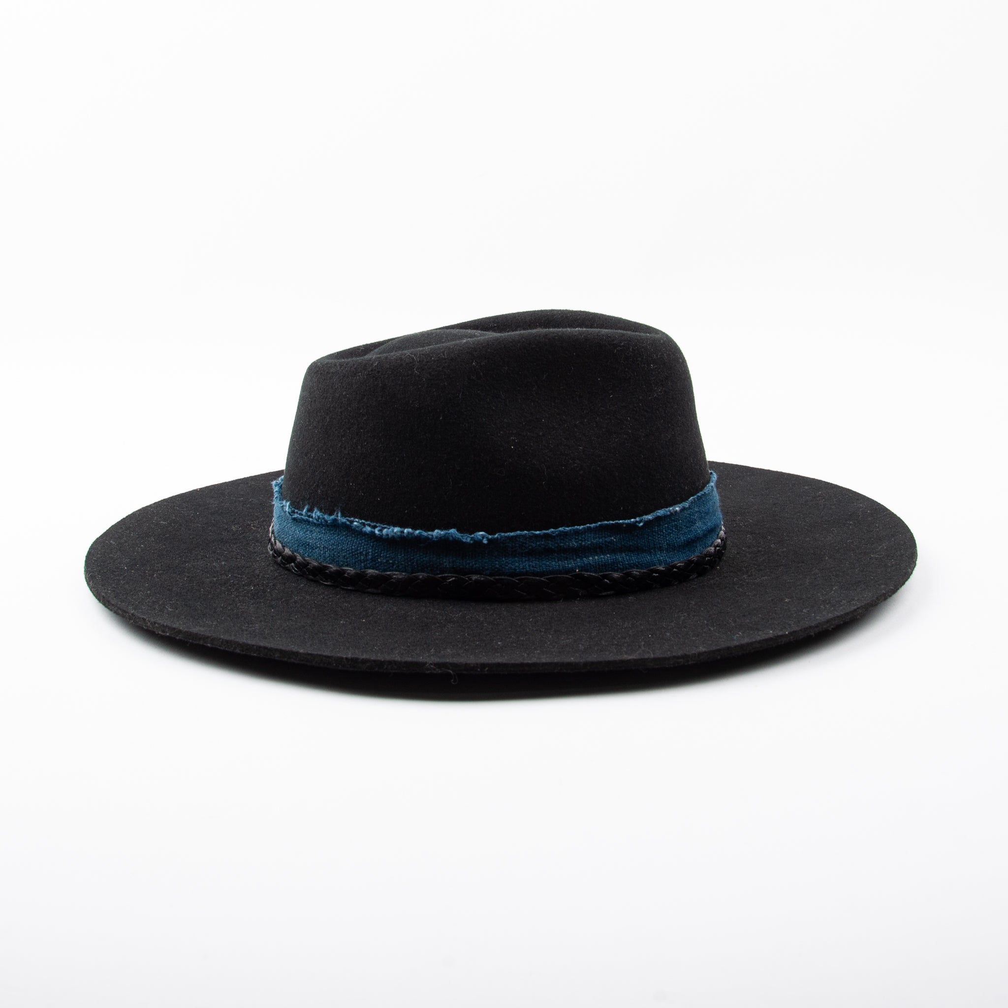 Hampui Teardop Hat <span> Black <span>