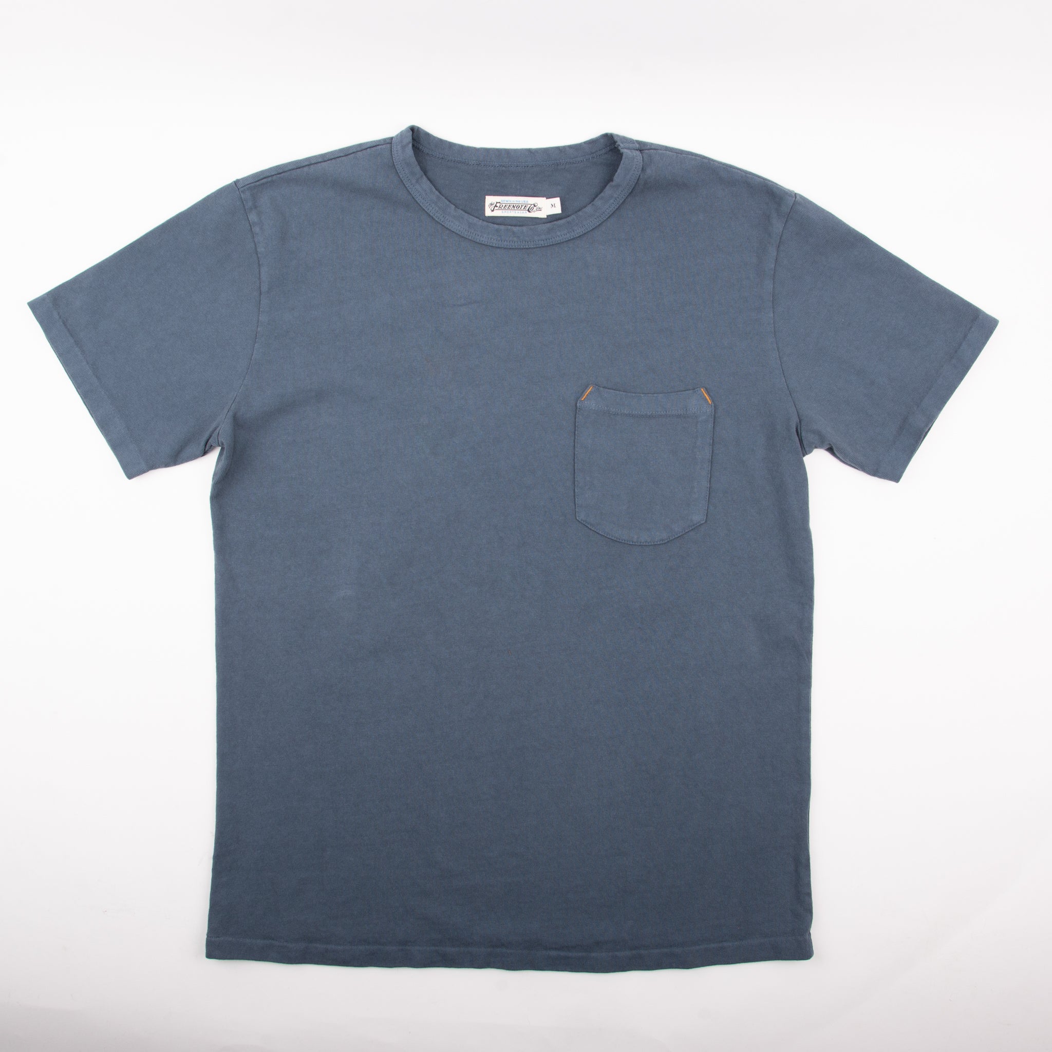 13 Ounce Pocket T-Shirt <span>Faded Blue</span>