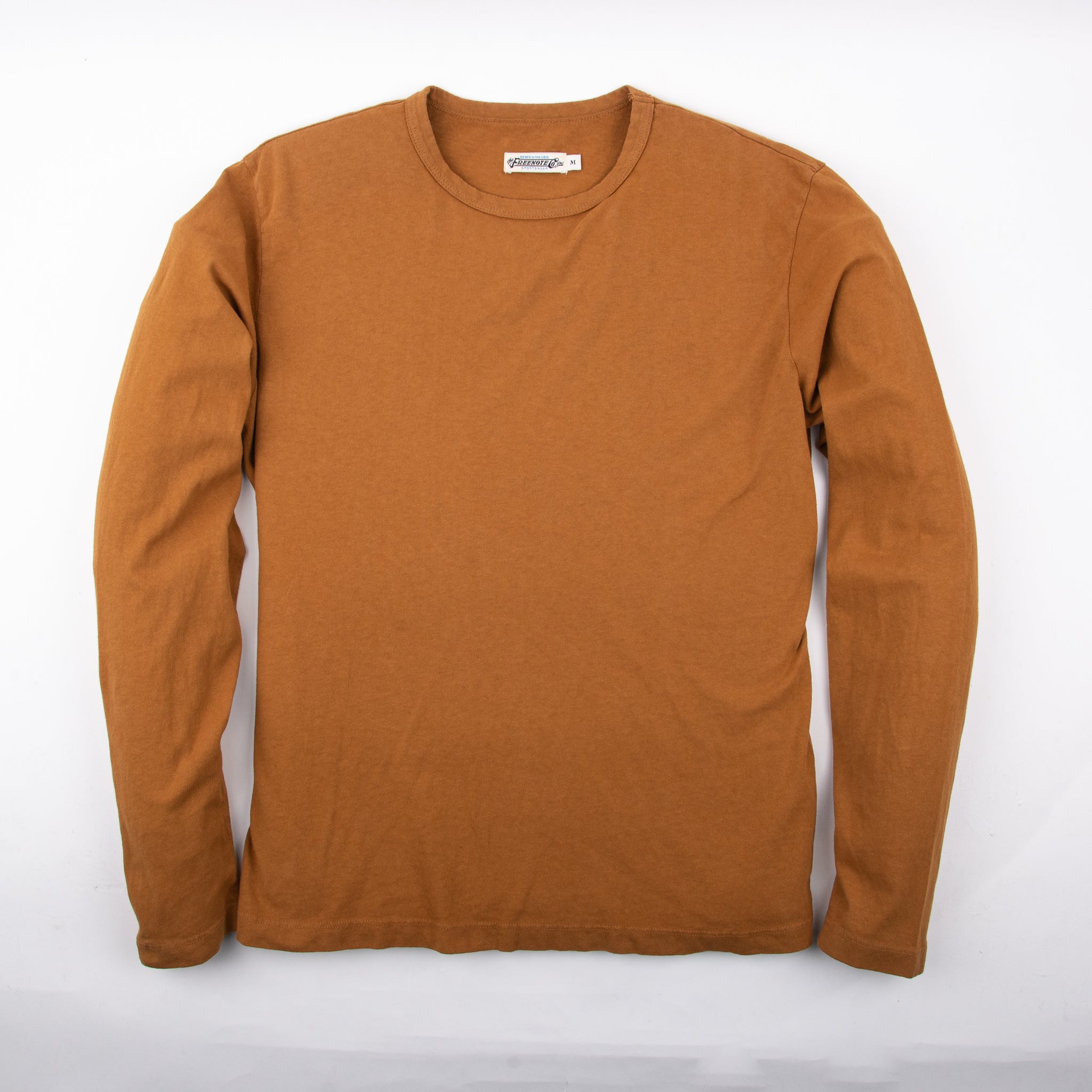 9 Ounce T-Shirt L/S <span> Tobacco </span>