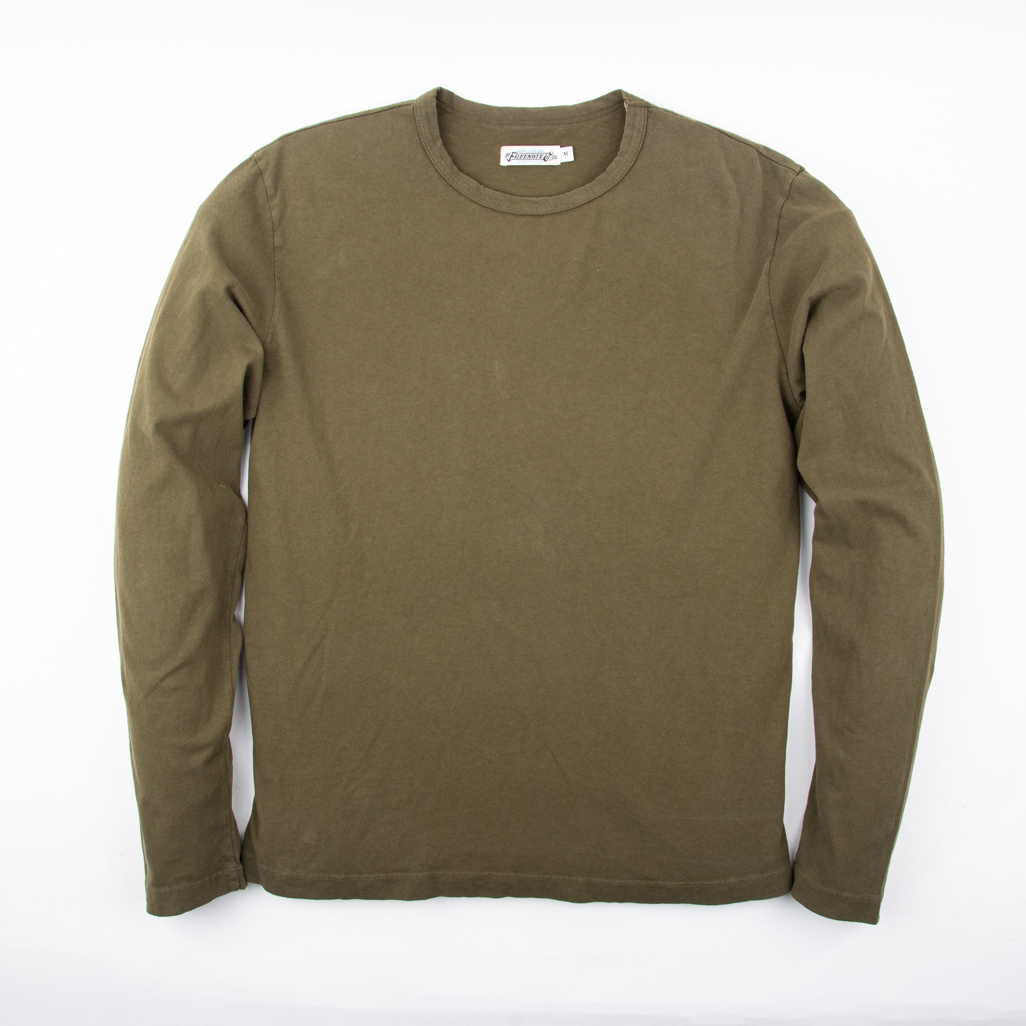 9 Ounce T-Shirt L/S <span> Olive </span>