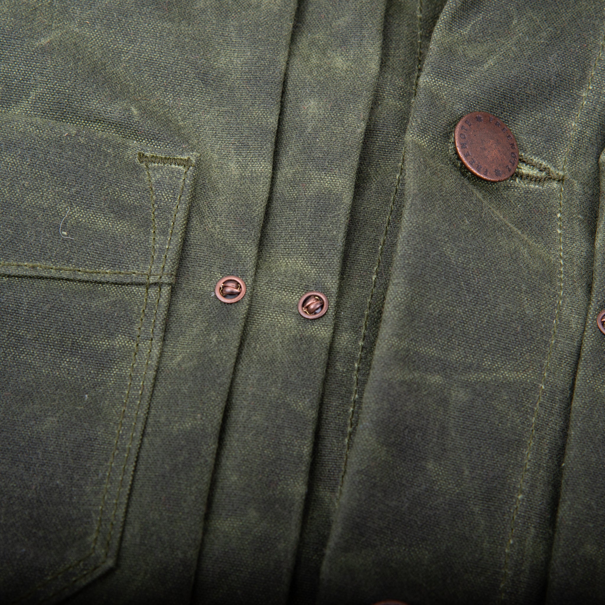 Riders Jacket Waxed Canvas <span> Olive</span>