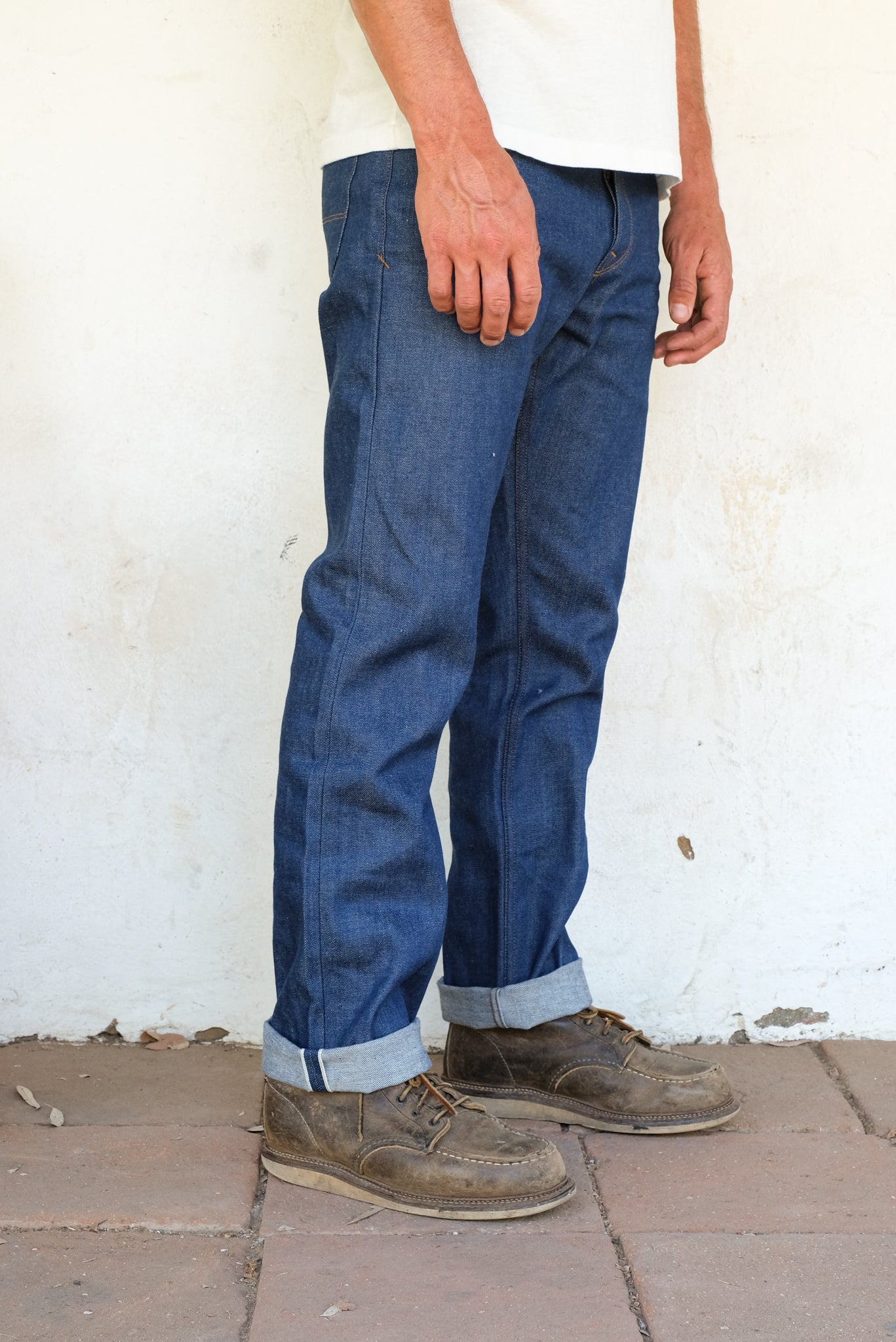 Trabuco Classic Straight <span> 12 Ounce Vintage Blue Denim </span>