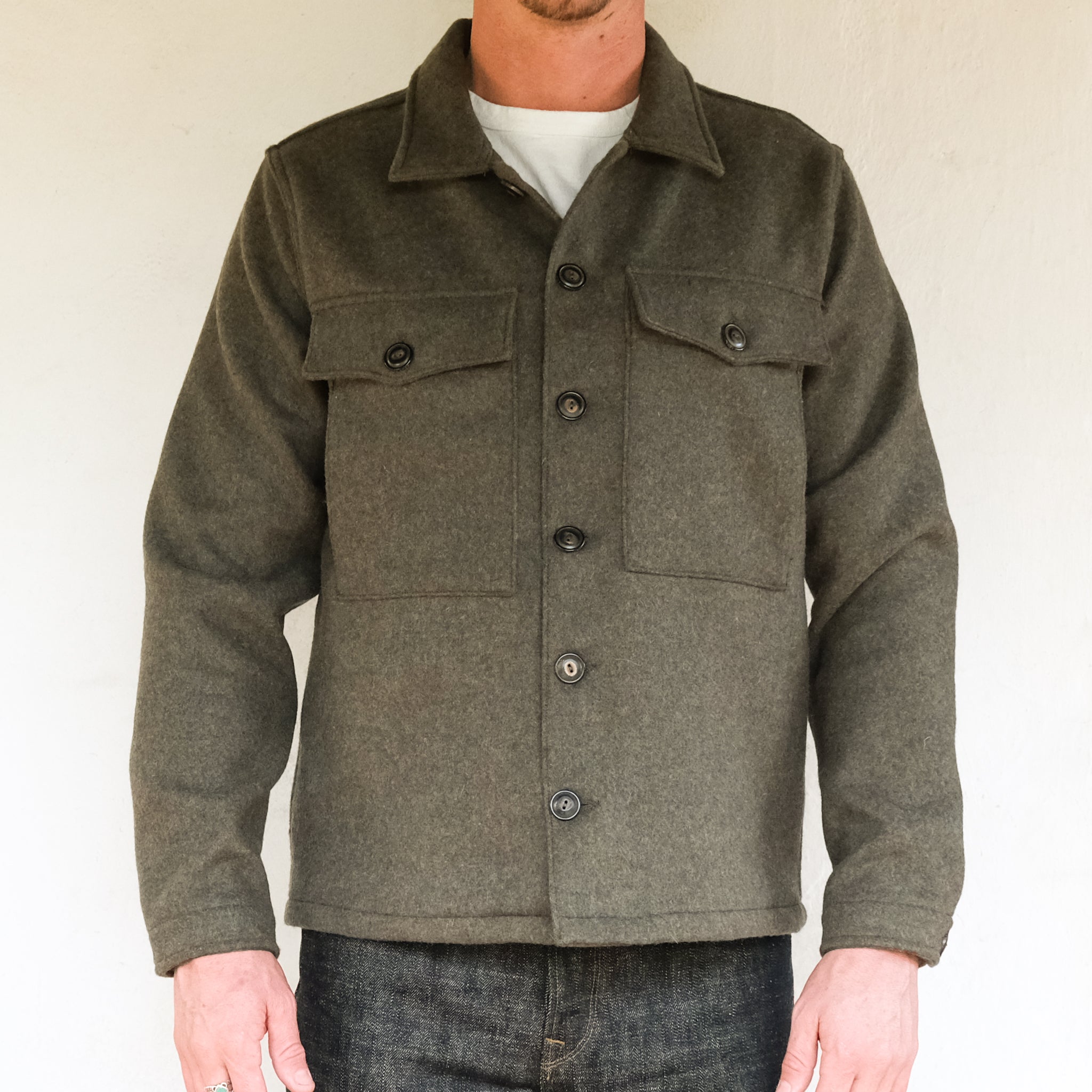 Midway Wool CPO <span> Olive </span>