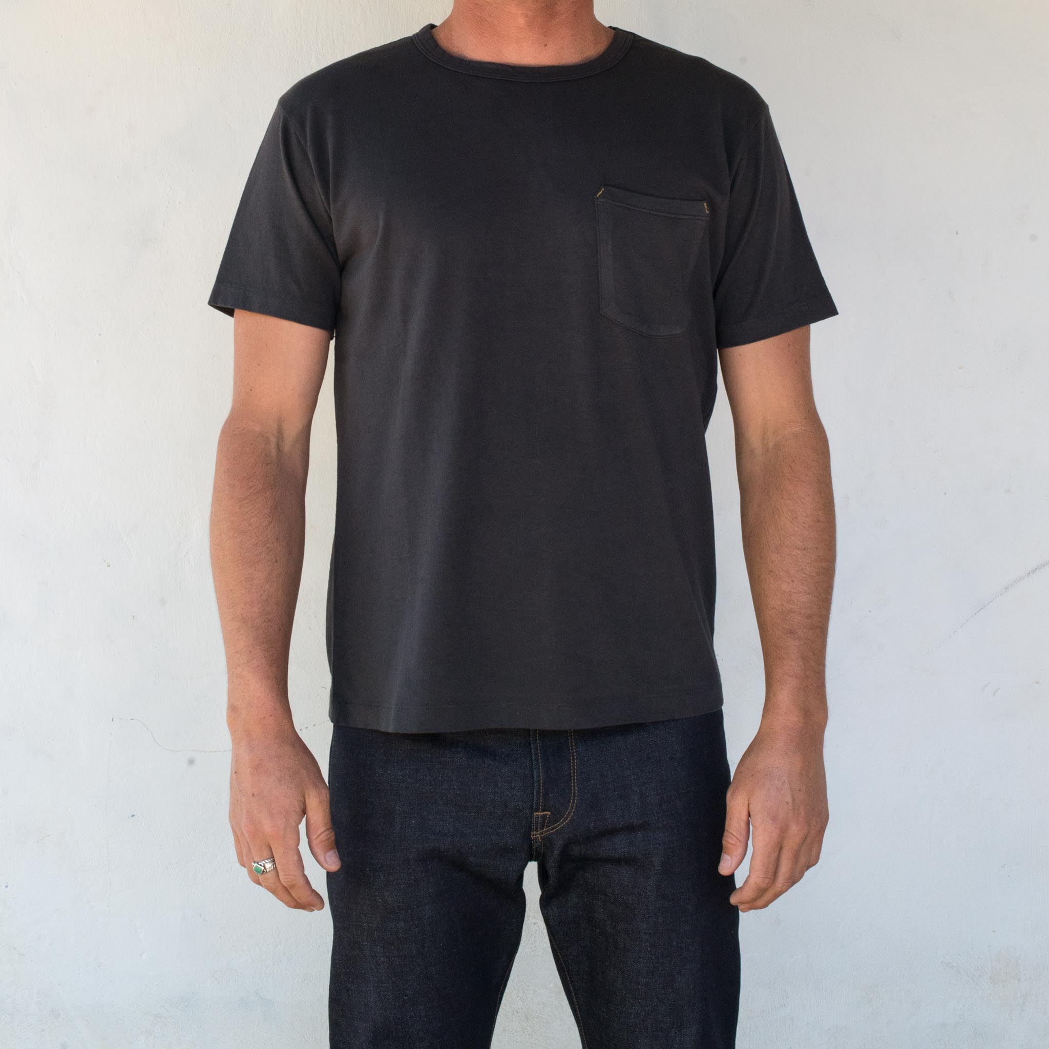 9 Ounce Pocket T-Shirt <span> Midnight </span>