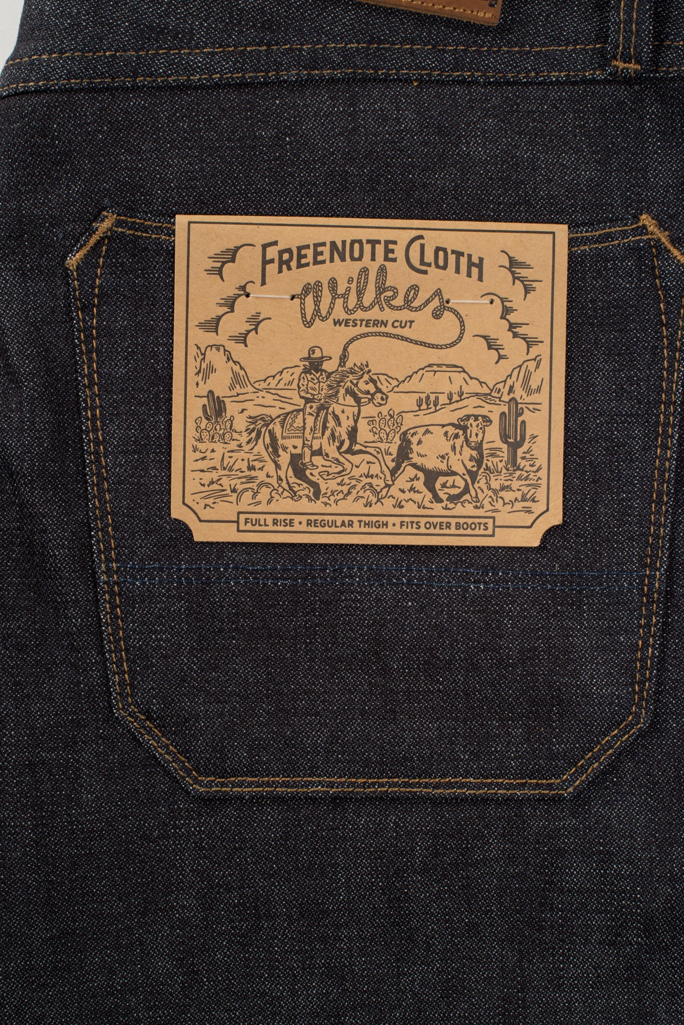 Wilkes Western <span> 14.25 ounce Broken Twill Japanese Denim</span>
