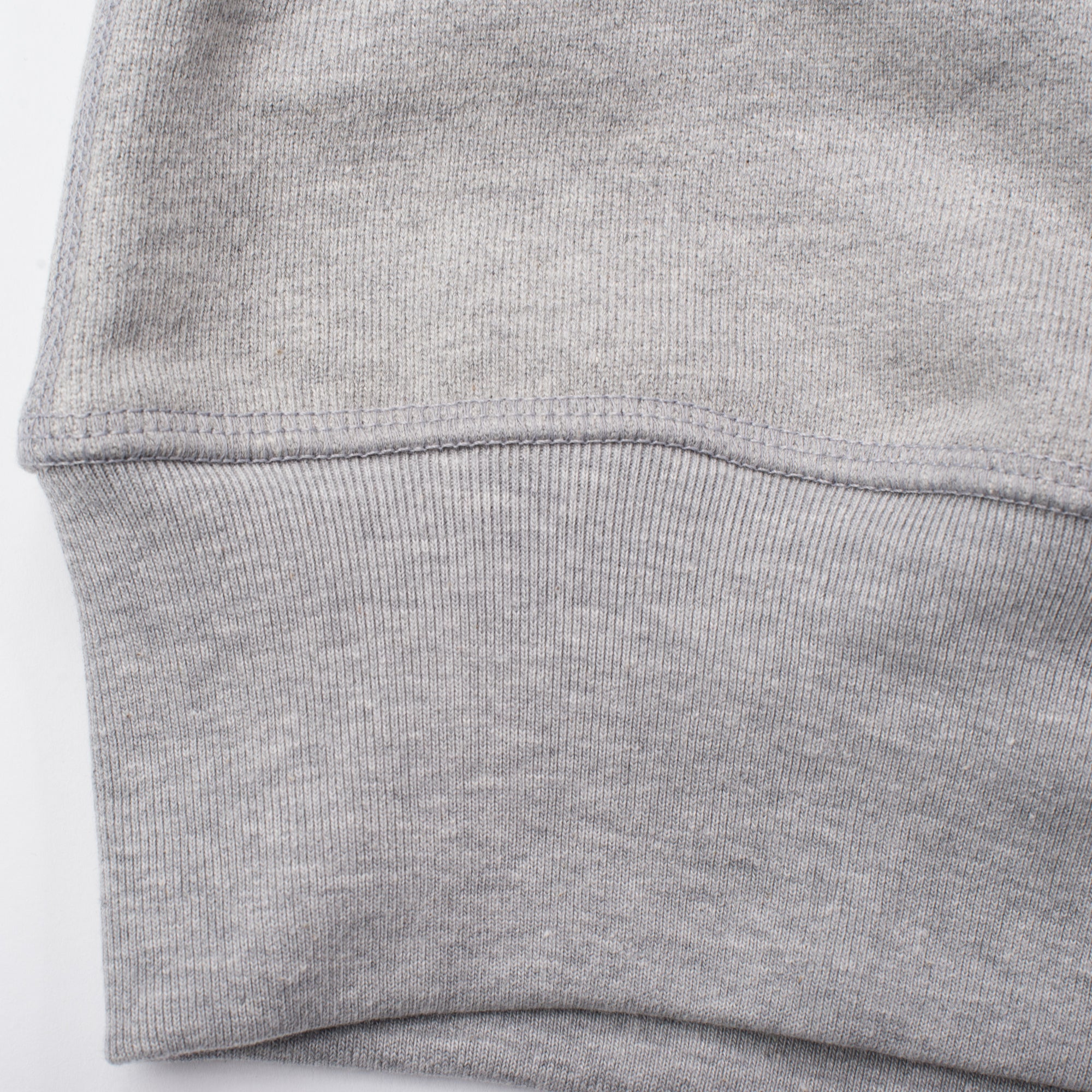 Deck Sweatshirt Heather Grey Ribbing