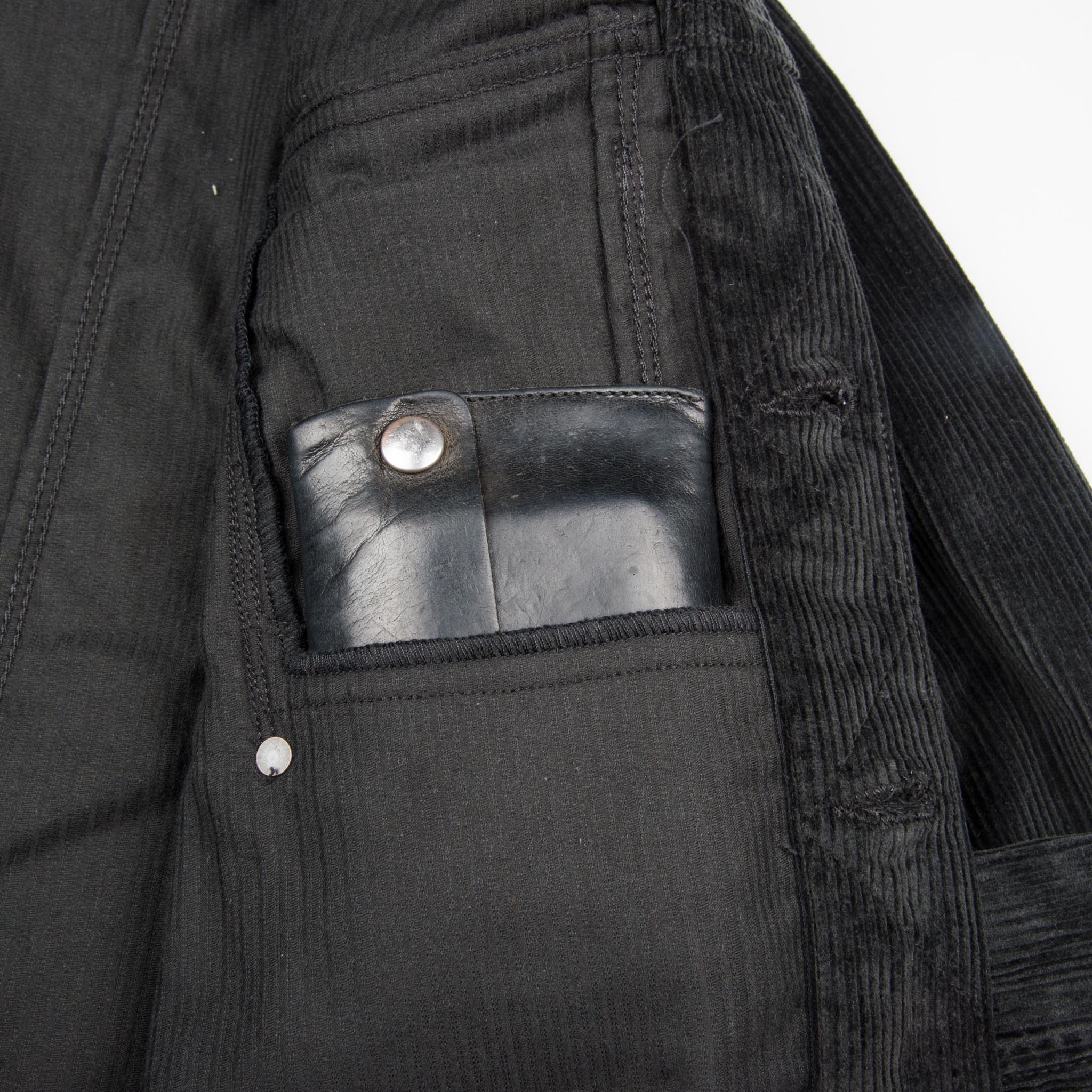 Classic Jacket Black Corduroy