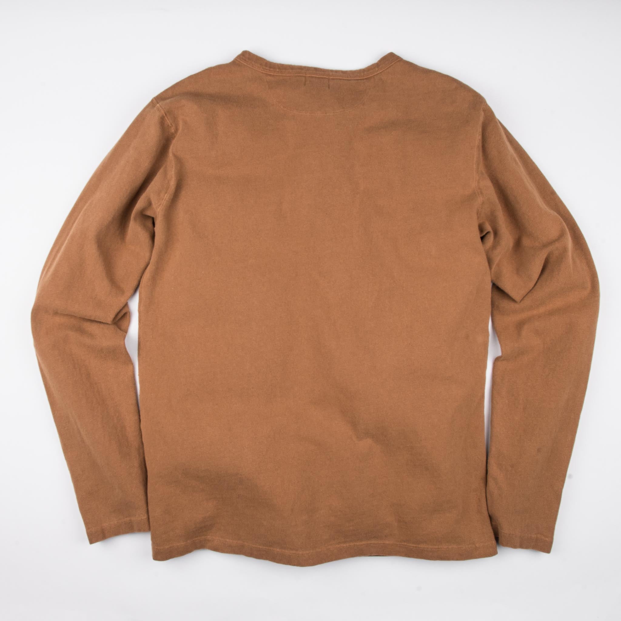 13 Ounce Henley L/S <span>Tobacco</span>