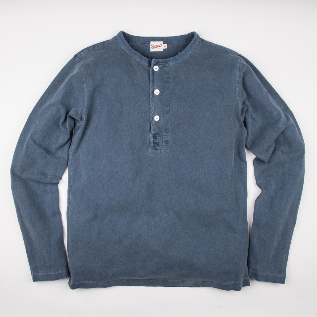 Henley Made in USA Long Sleeve For Men – Blade + Blue