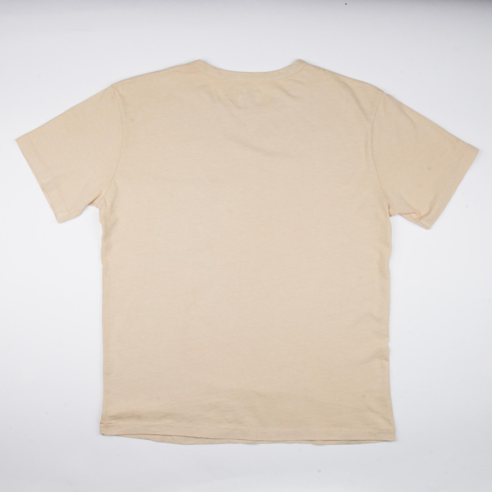 9 Ounce Pocket T-Shirt <span> Cream </span>