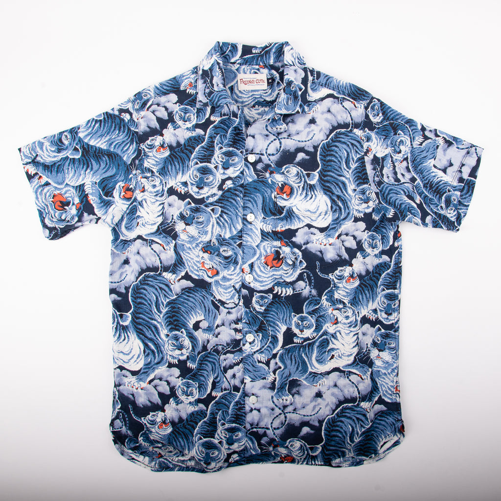 Japanese Tiger Shirt For 's Hawaiian