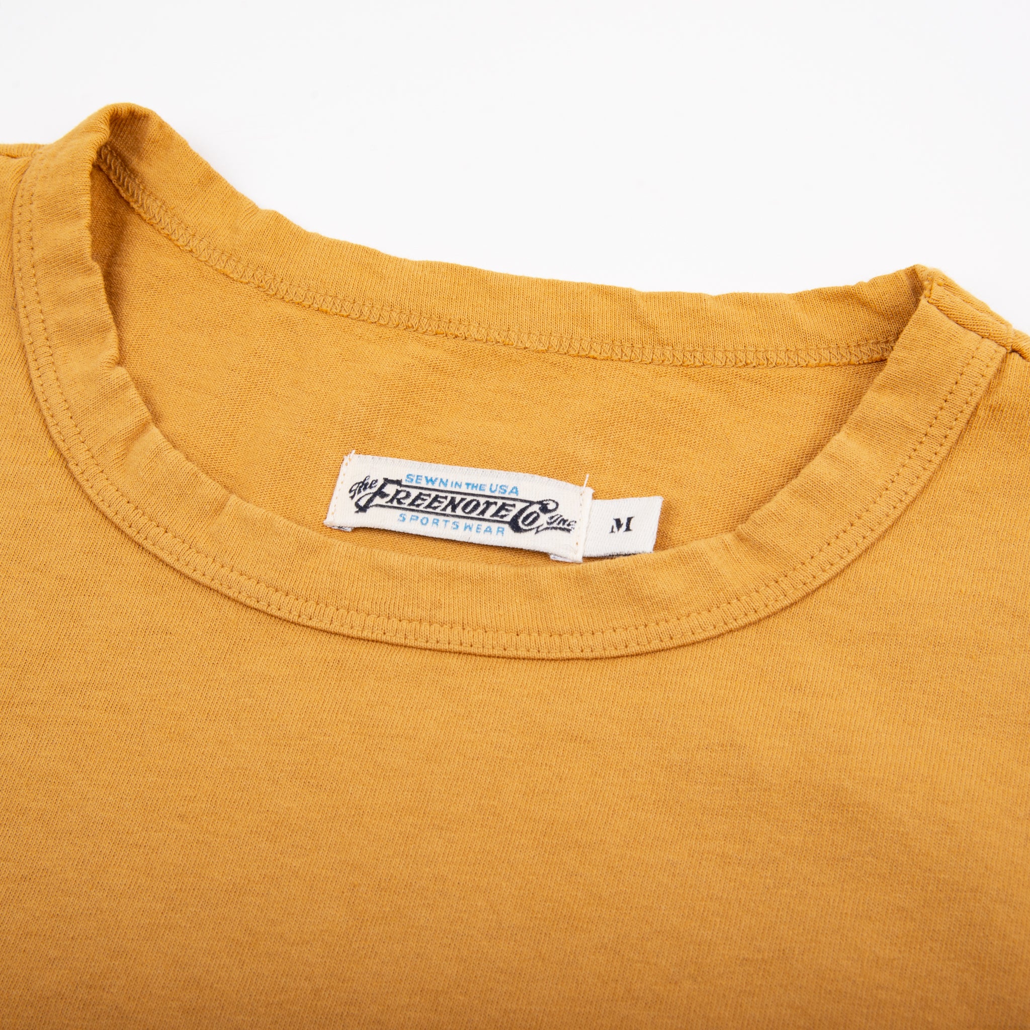 9 Ounce Pocket T-Shirt <span> Mustard </span>