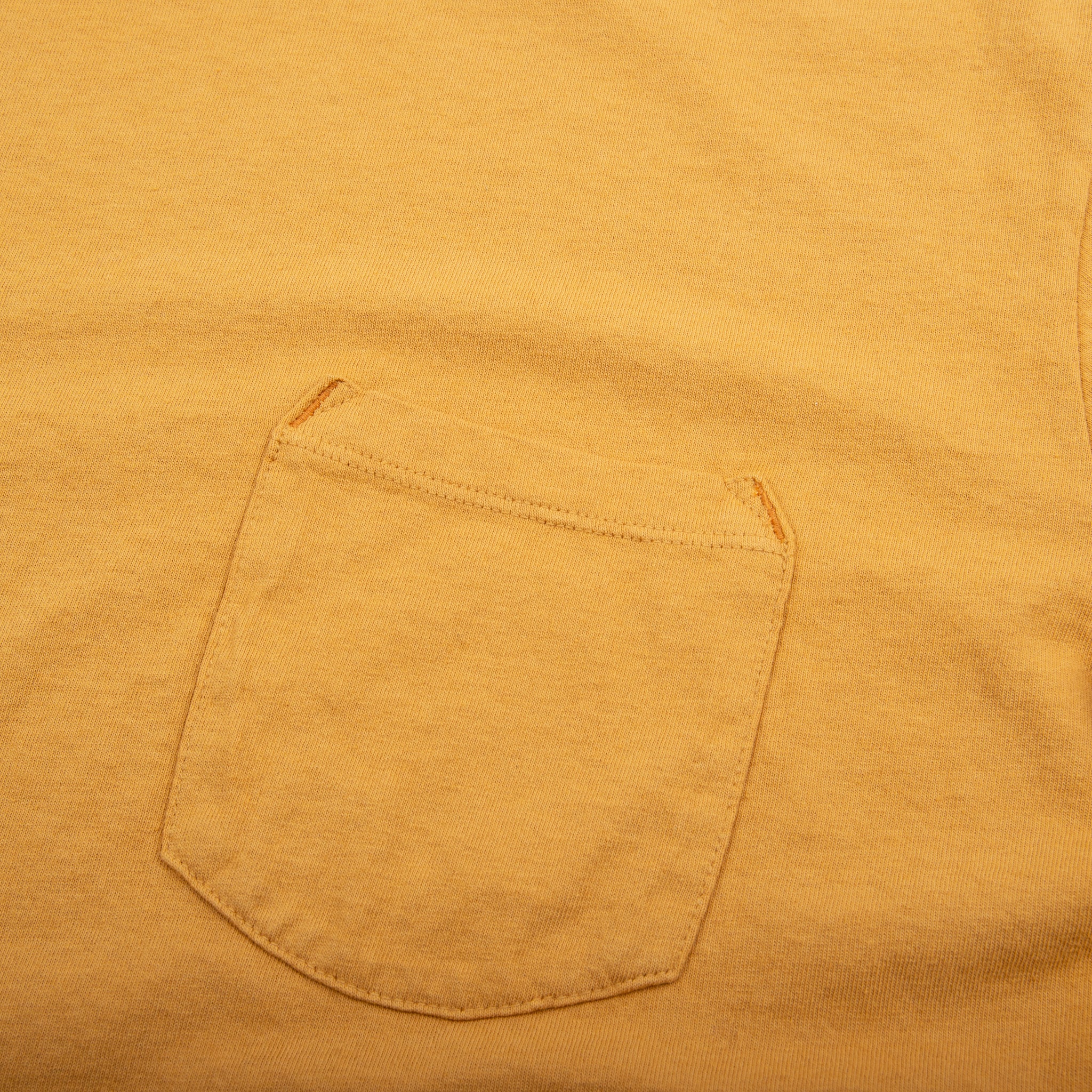 9 Ounce Pocket T-Shirt <span> Mustard </span>