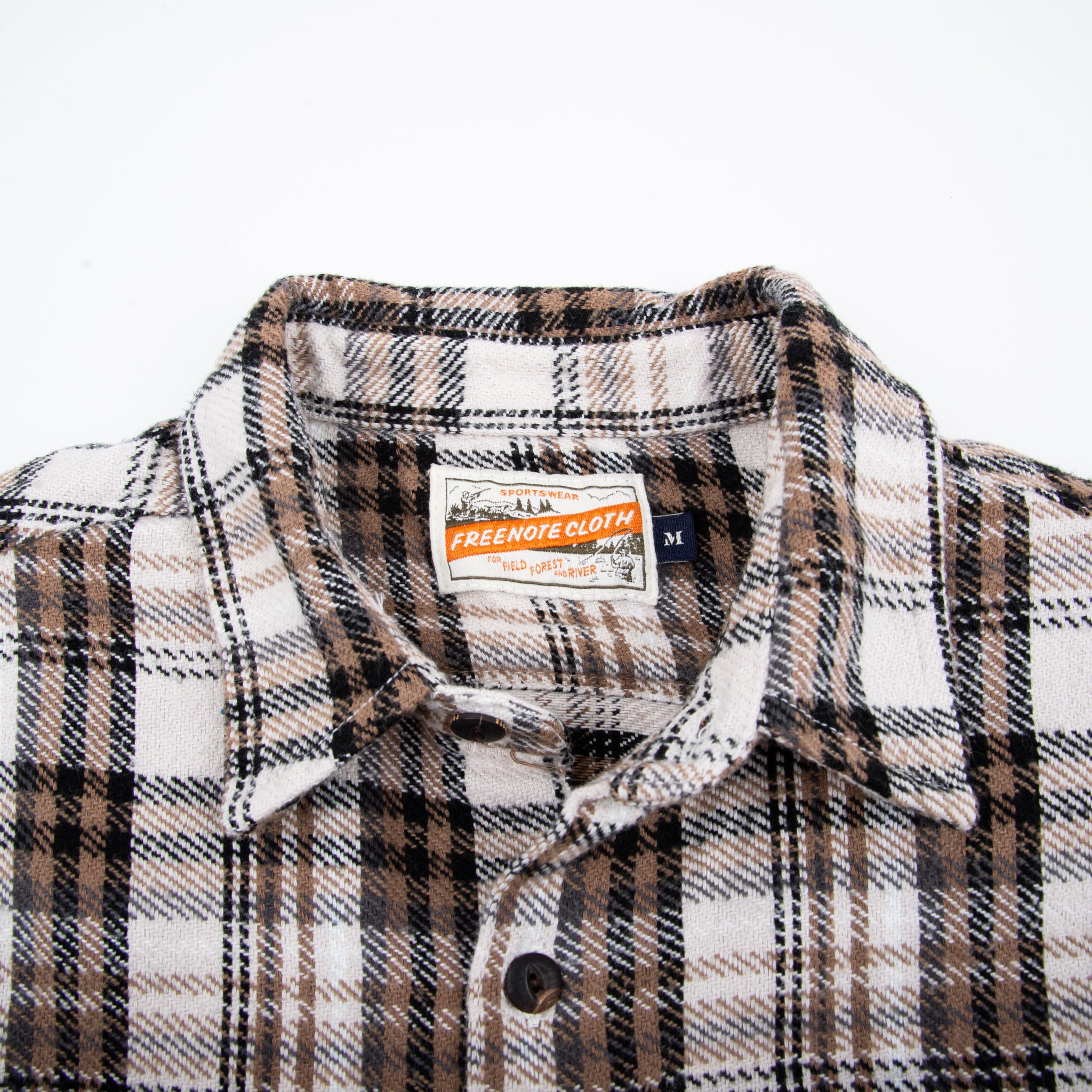 Benson <span> White Plaid </span>