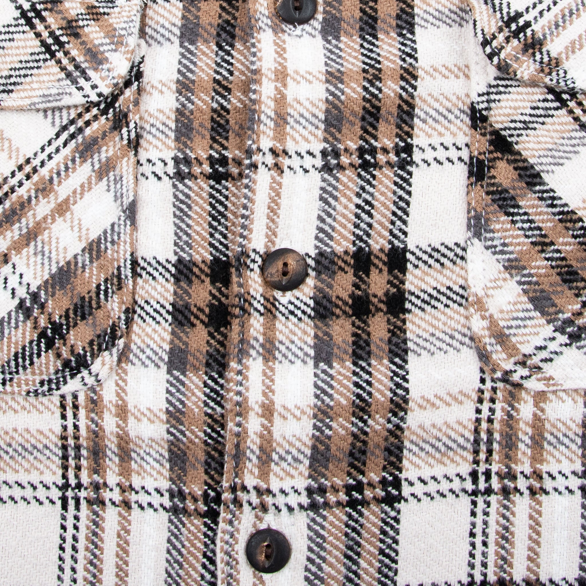 Benson <span> White Plaid </span>