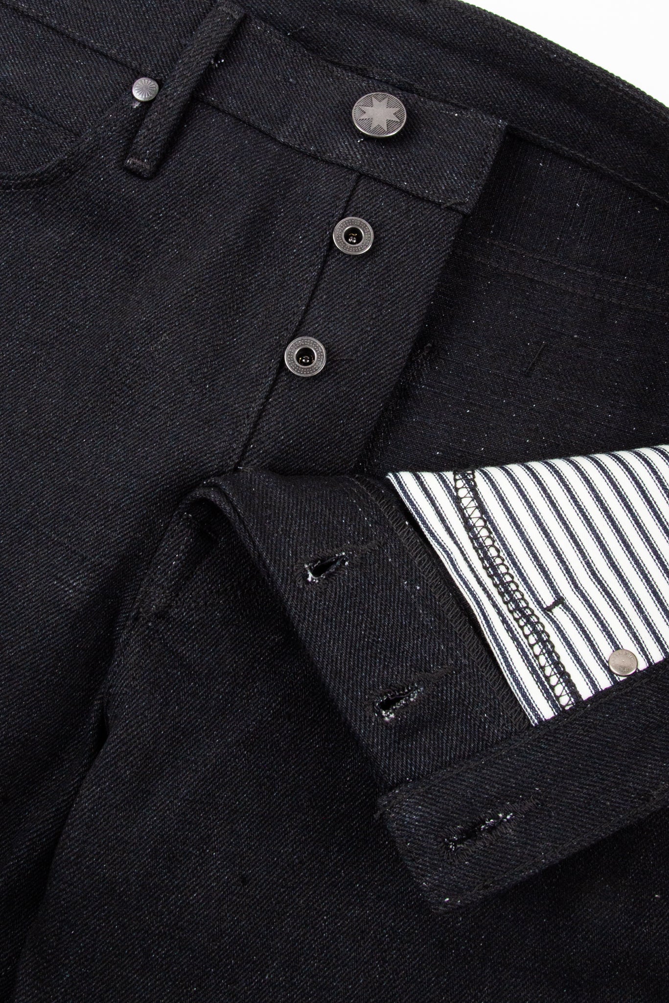 Rios <span>Raw 17 Ounce Black Denim</span>