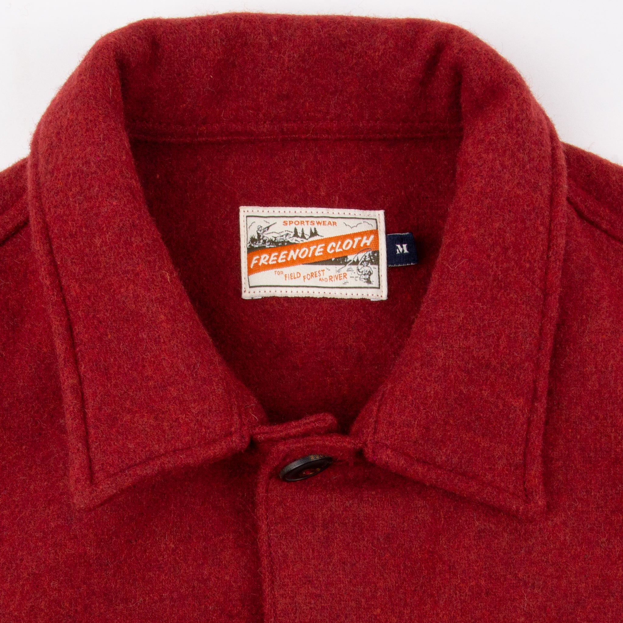 Midway Wool CPO Red
