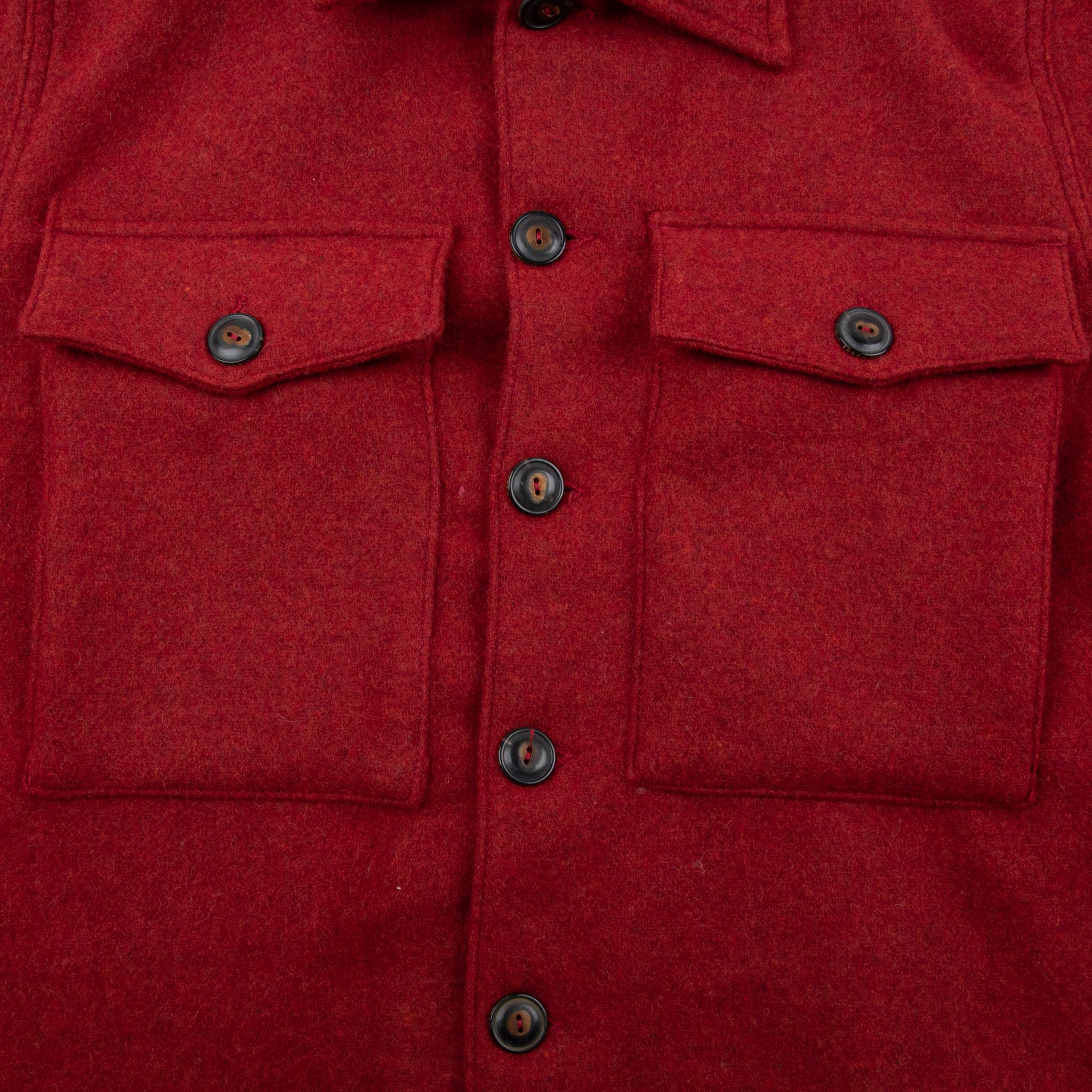 Midway Wool CPO Red