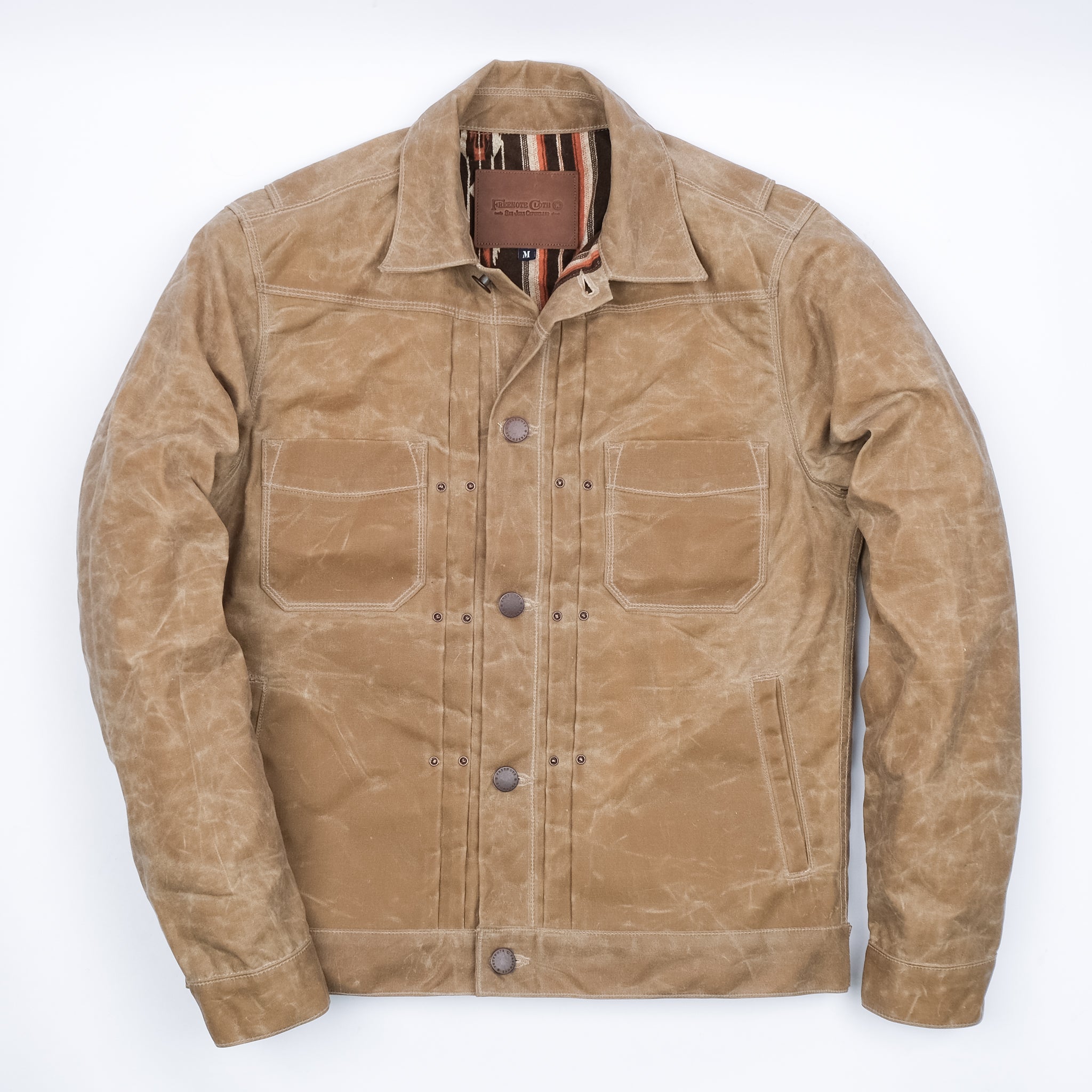 Riders Jacket Waxed Canvas <span>Tumbleweed</span>