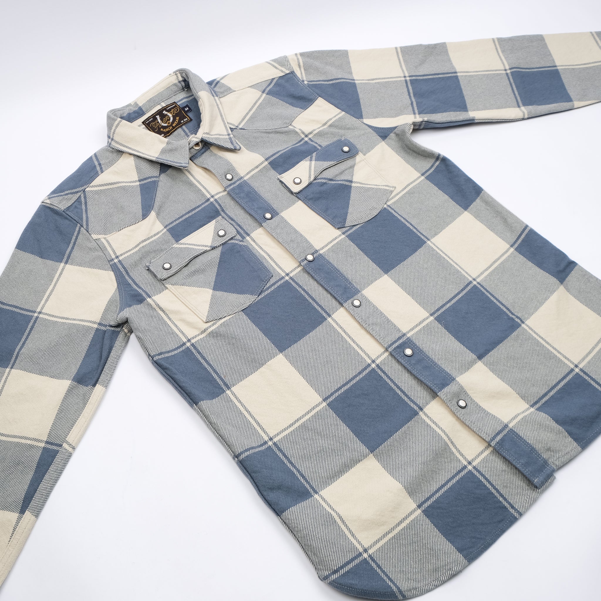 Modern Western <span> Blue Buffalo Plaid </span>