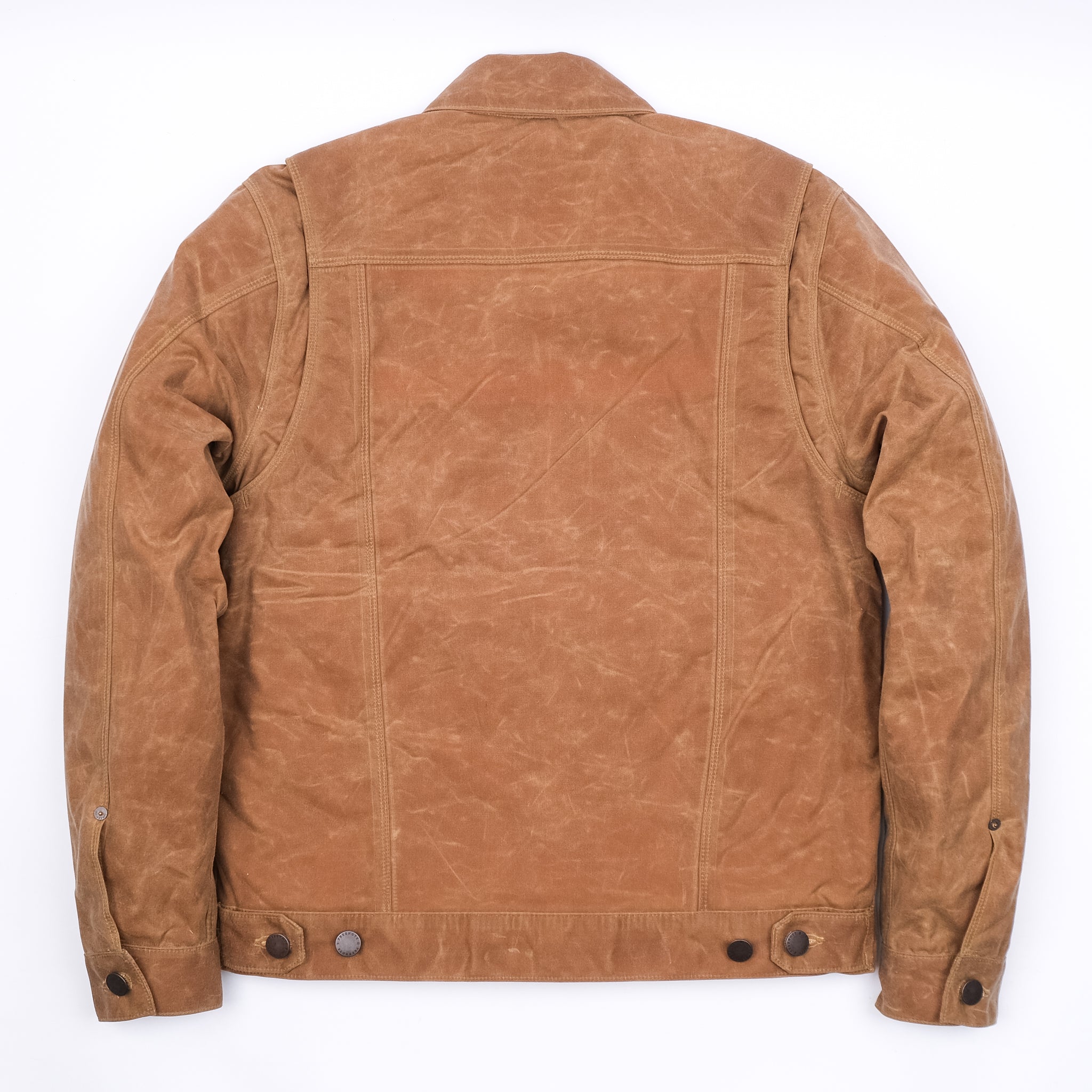 Riders Jacket Waxed Canvas <span>Rust</span>