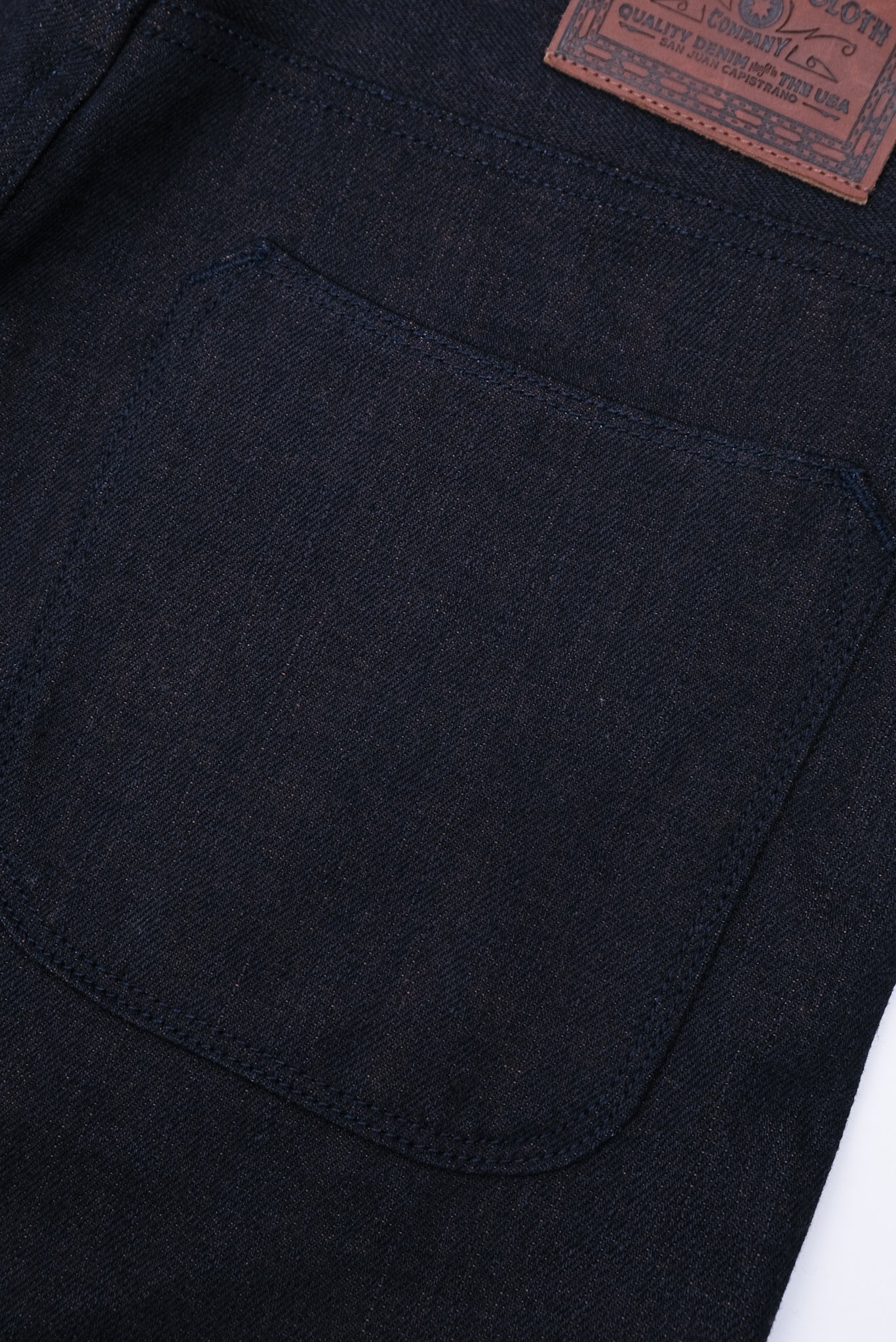 Avila Slim Taper <span> 16 ounce Indigo Brown Denim</span>