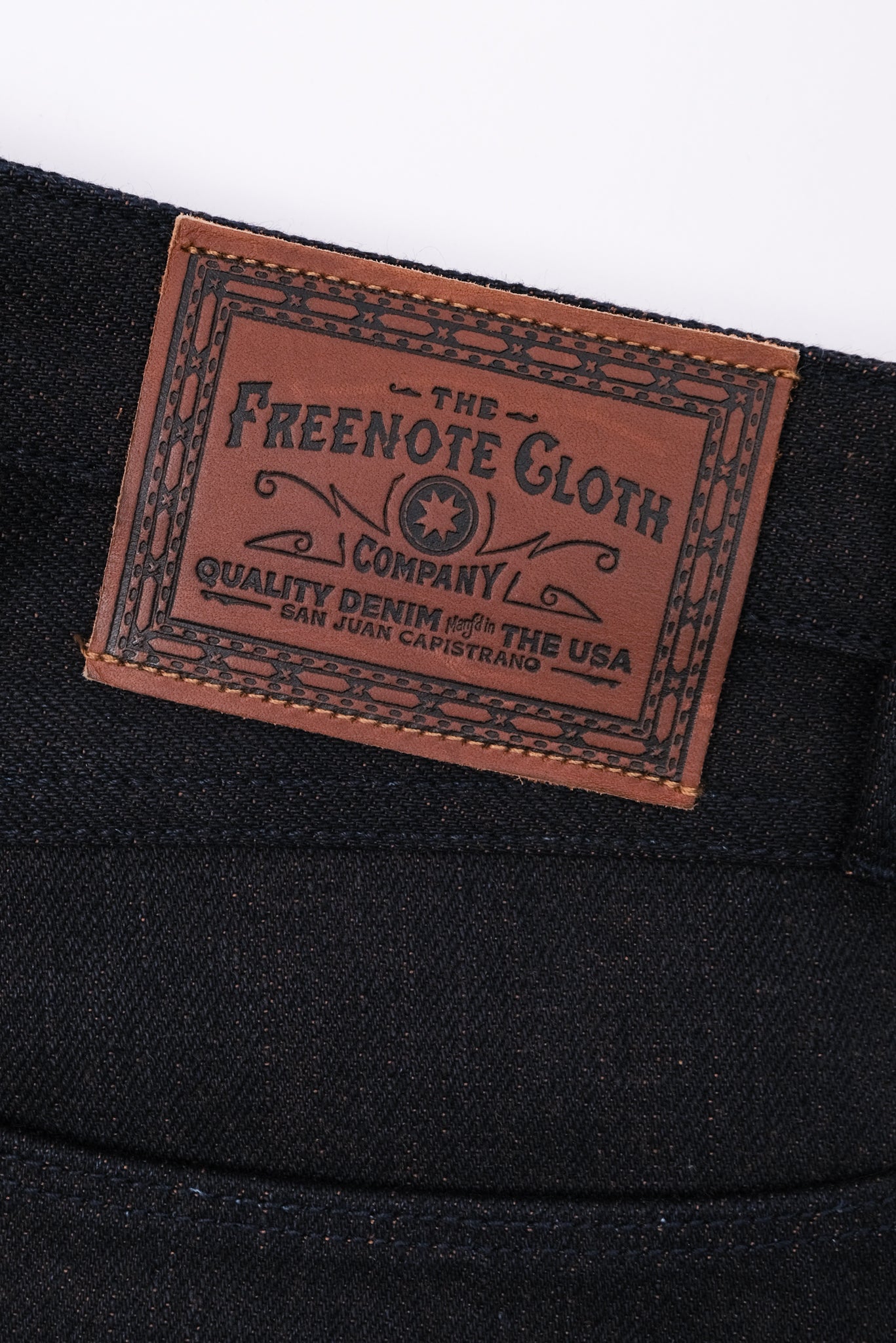 Wilkes Western <span>16 Ounce Indigo Brown Denim </span>