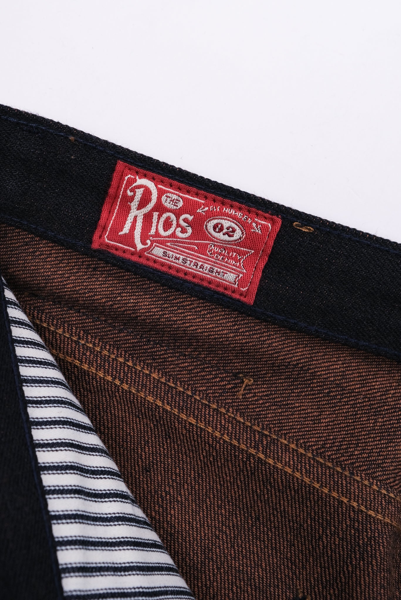 Rios <span>16 Ounce Indigo Brown Denim</span>