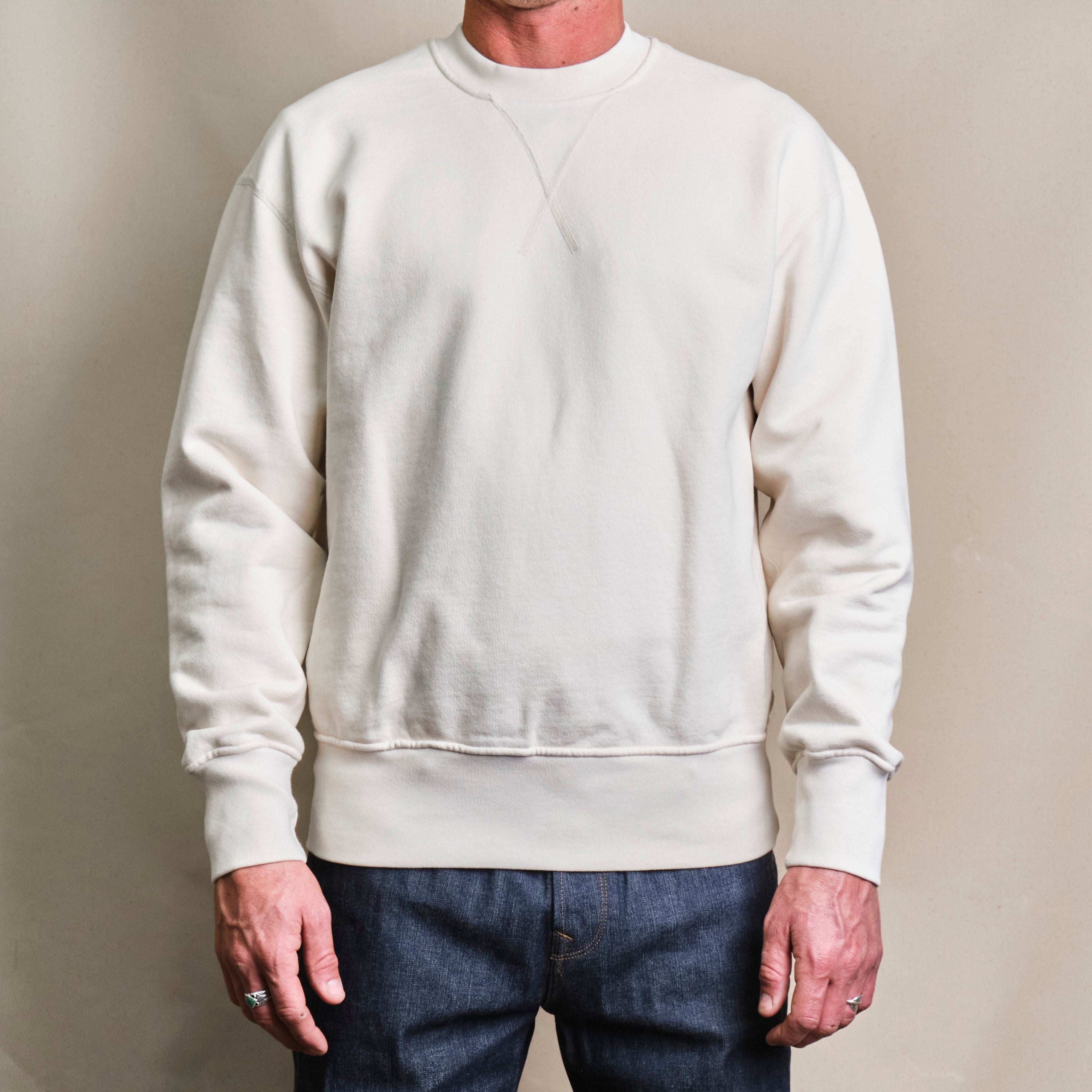 DECK SWEATSHIRT <span>NATURAL</span>