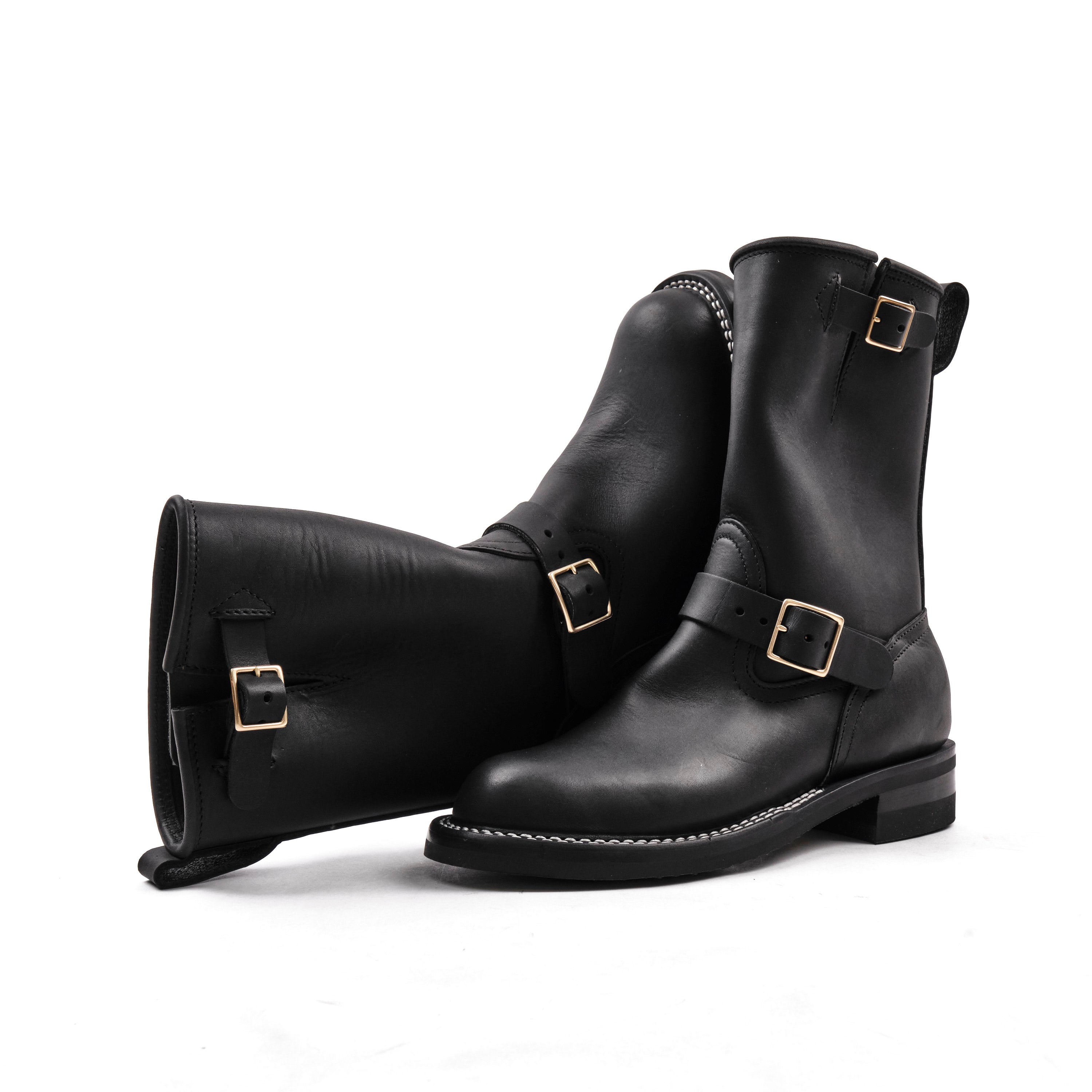 Nicks Boots Brakeman | Horween Spokane Black