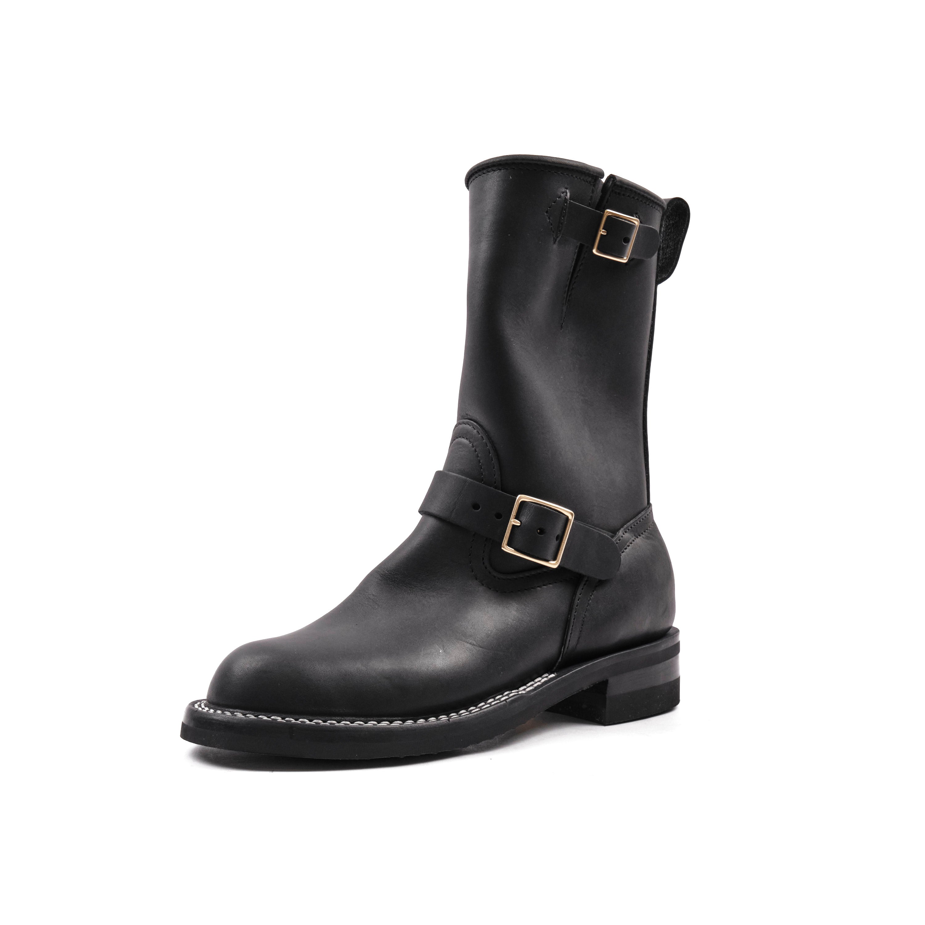 Nicks Boots Brakeman | Horween Spokane Black