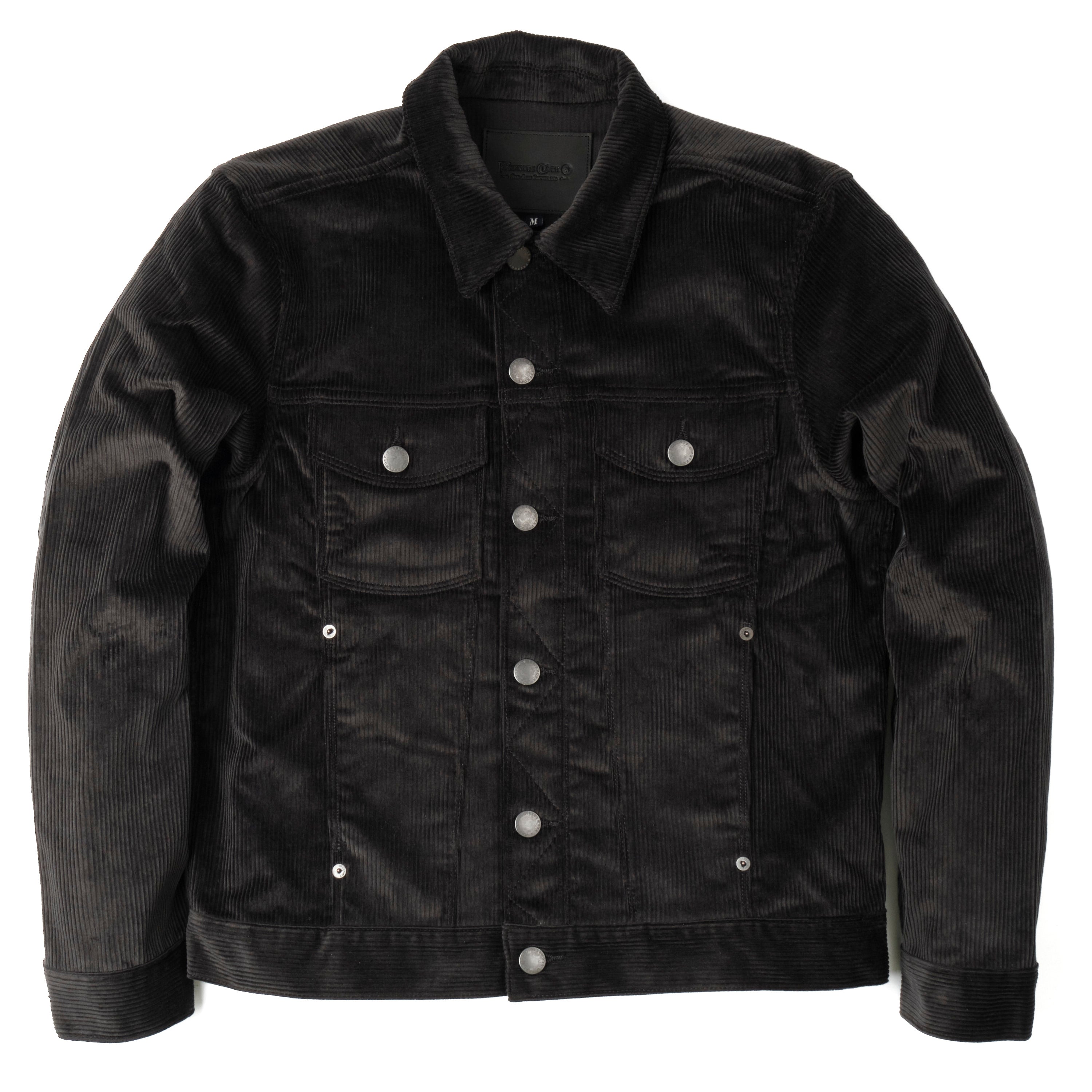 Classic Jacket Black Corduroy