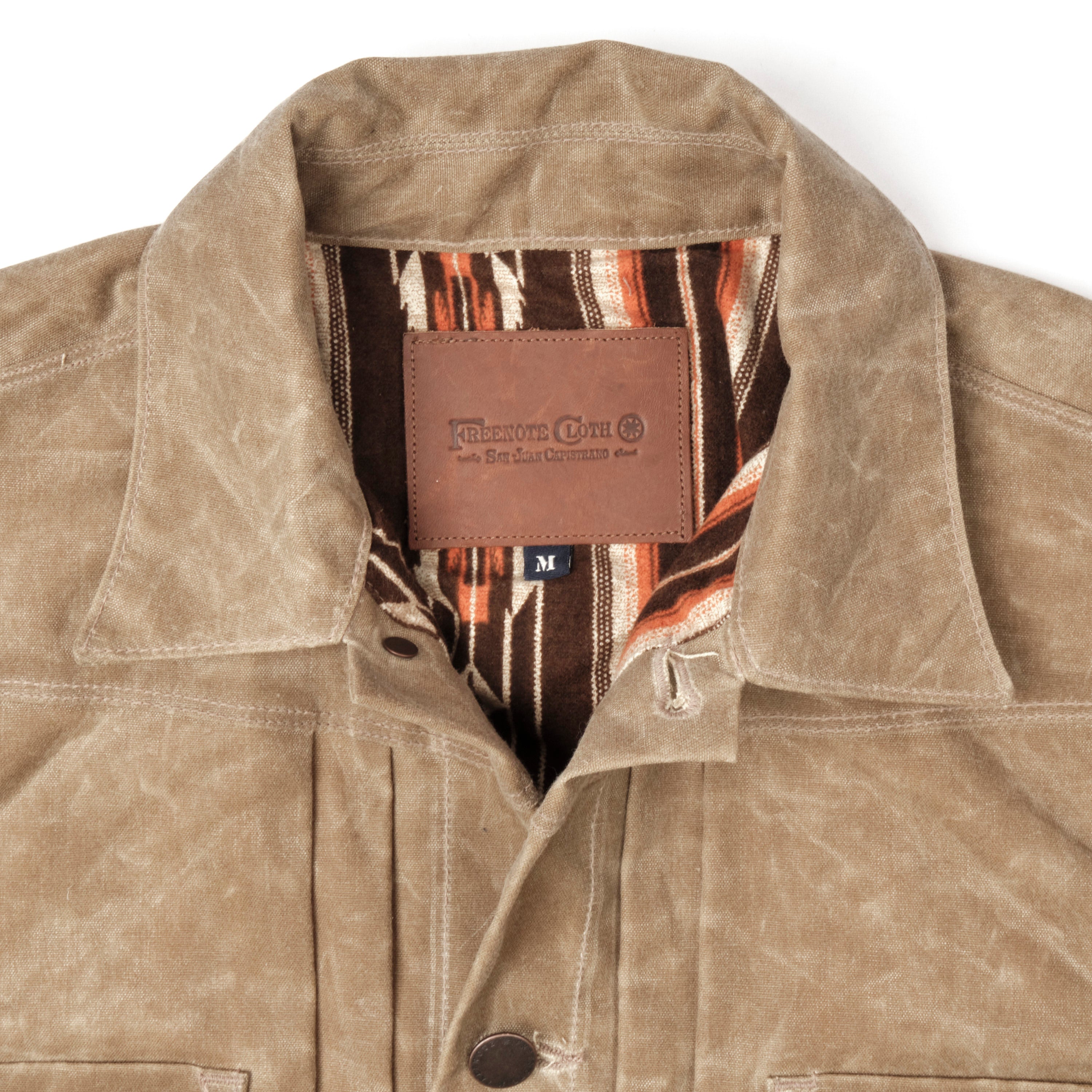 Riders Jacket Waxed Canvas | Tobacco Brown Interior Riders Jacket Waxed Canvas | Tobacco Brown Interior