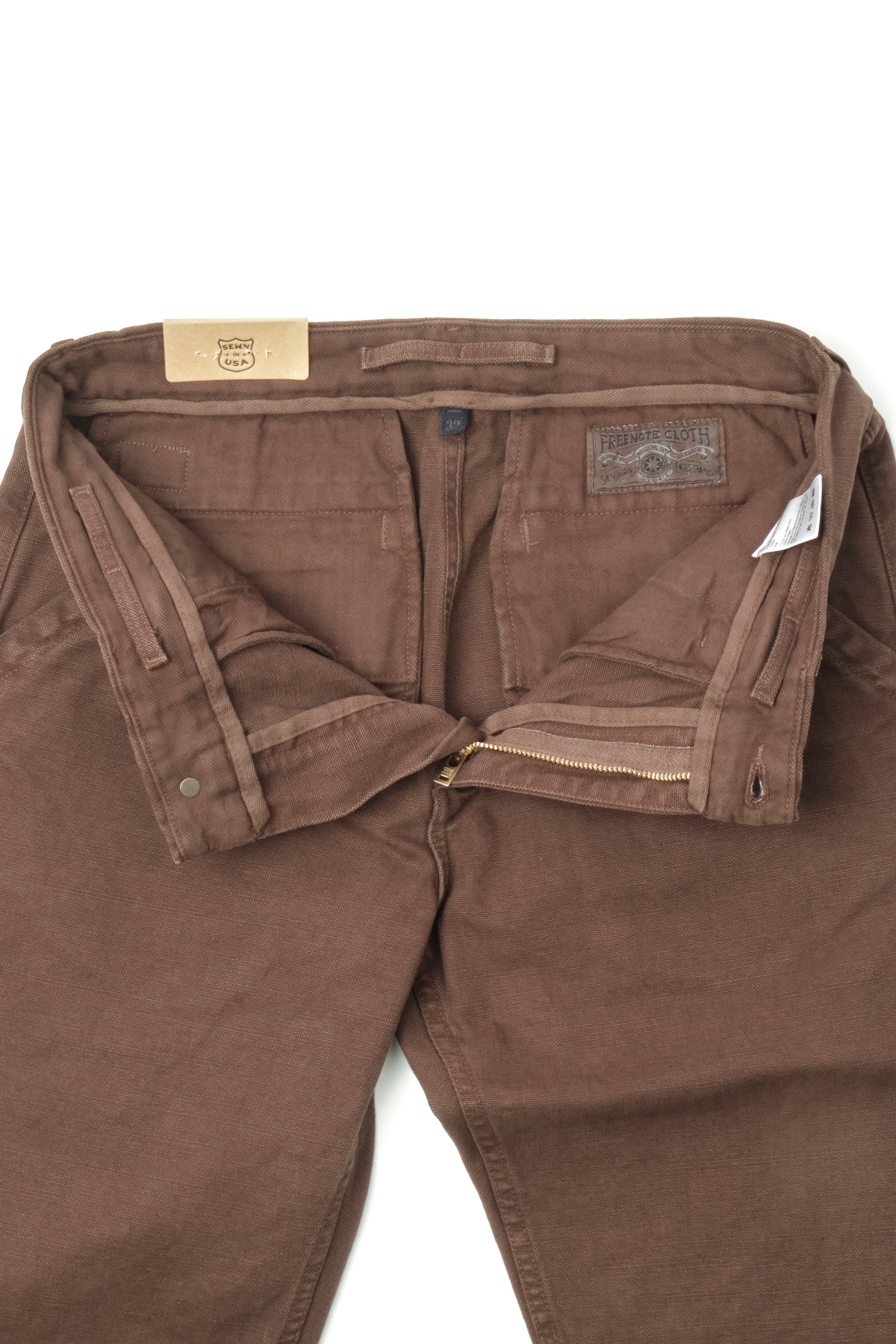 Workers Chino Slim Fit 14 Ounce Slub Bark