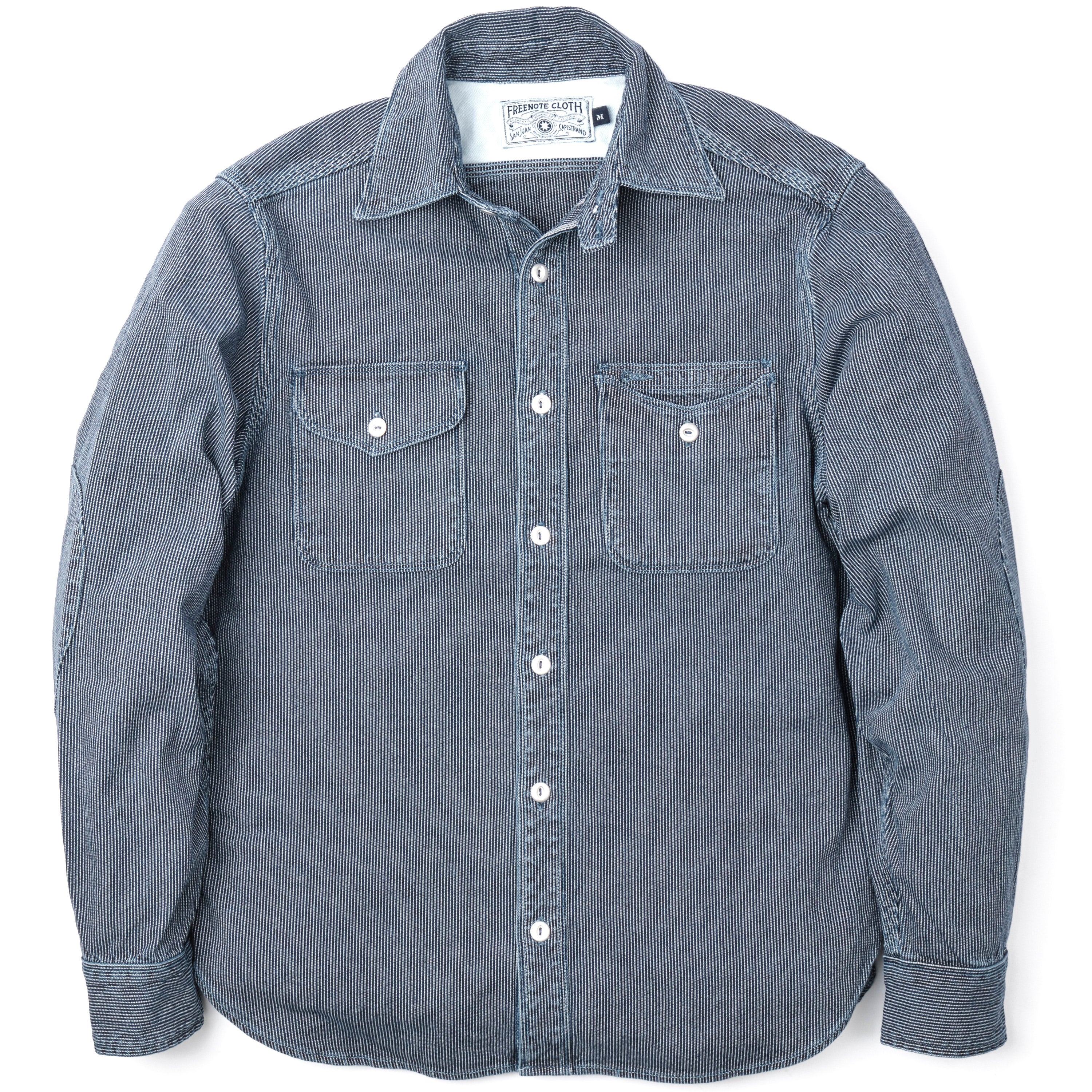RRL Plaid Shirt Jacket - Blue/White Plaid on Garmentory