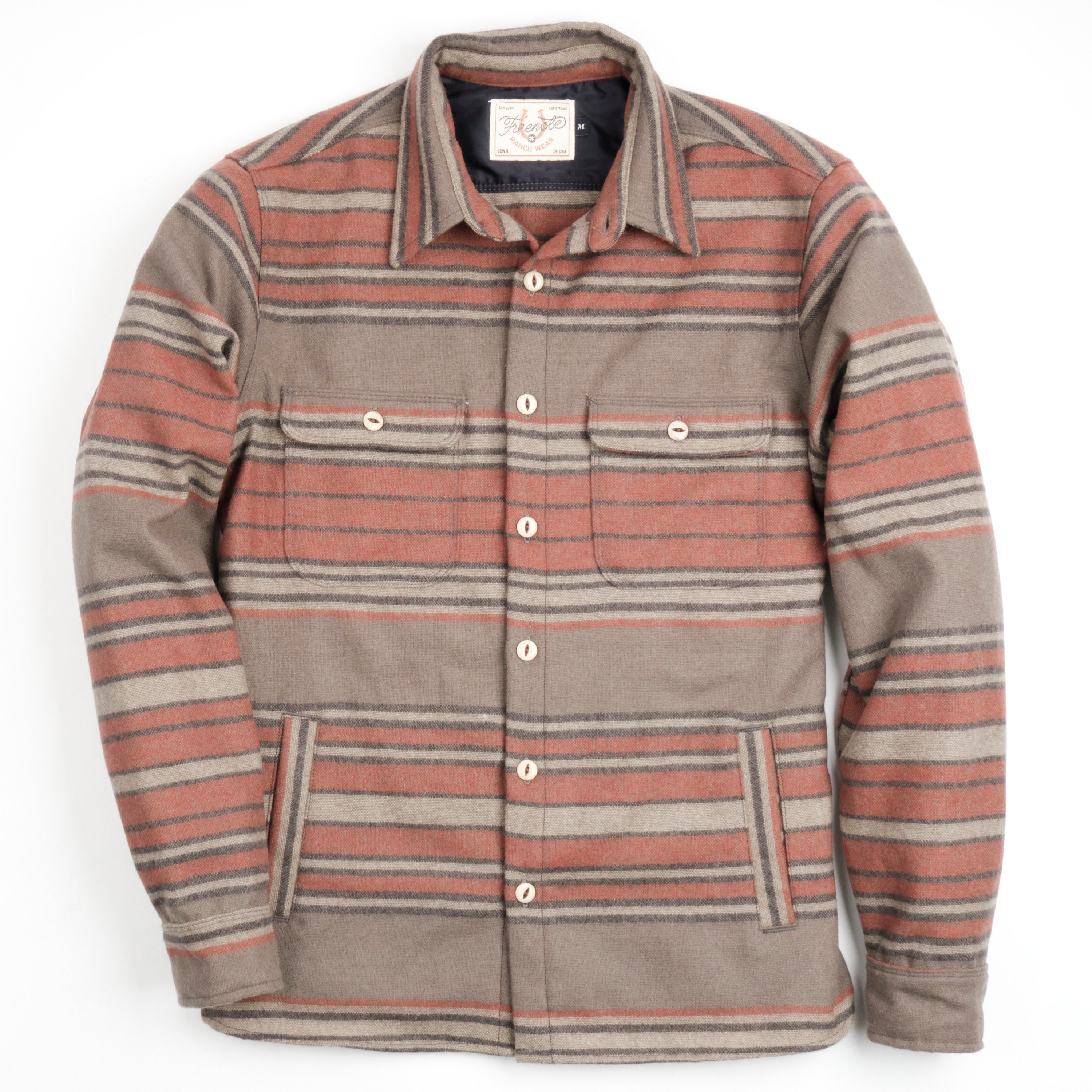 Alta Cedar Stripe Wool