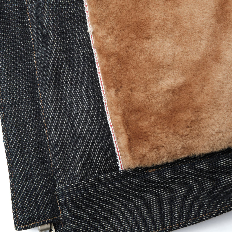 RJ-2  20 Ounce Denim Shearling – Freenote Cloth