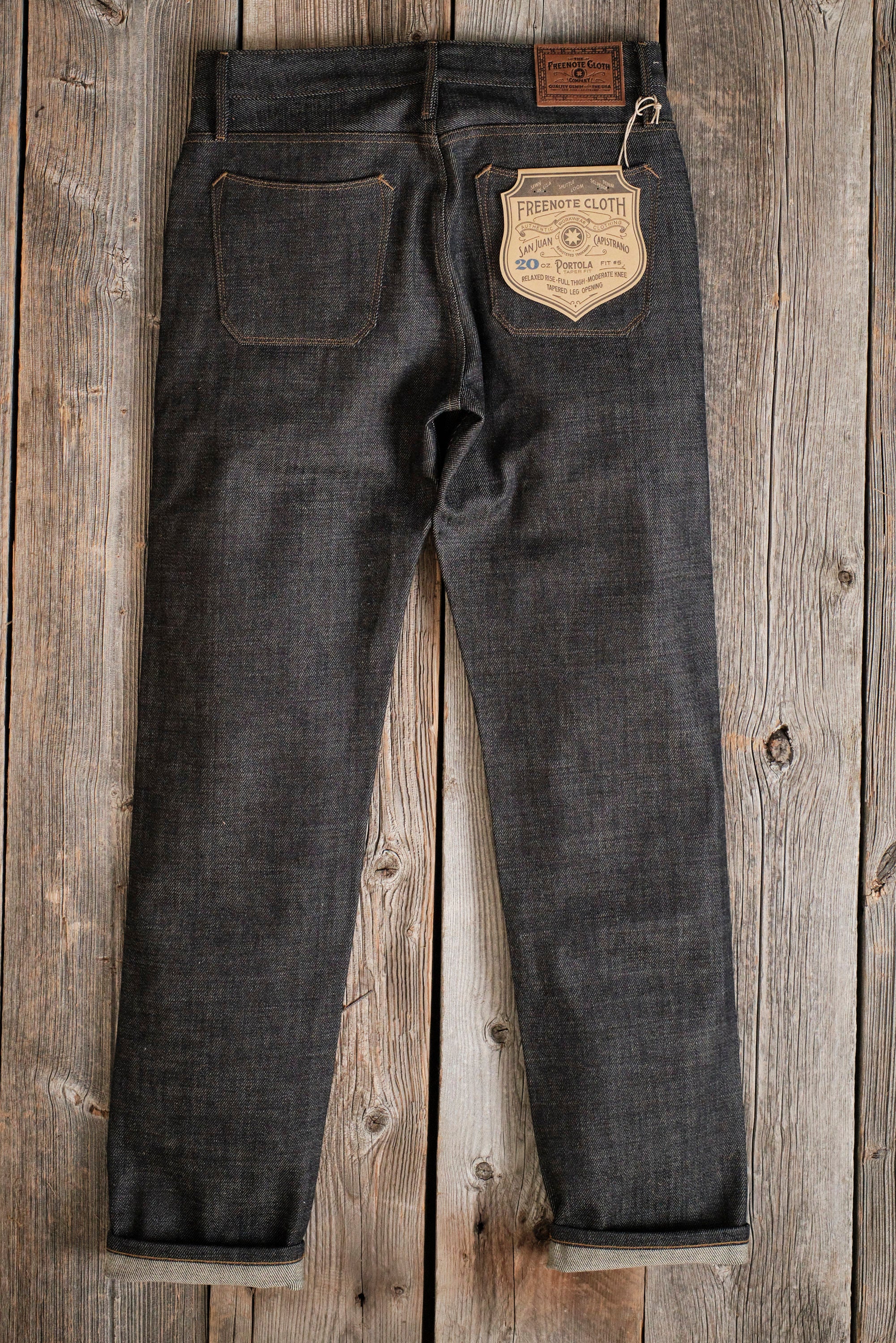 Portola Classic Taper 20 Ounce Indigo Denim